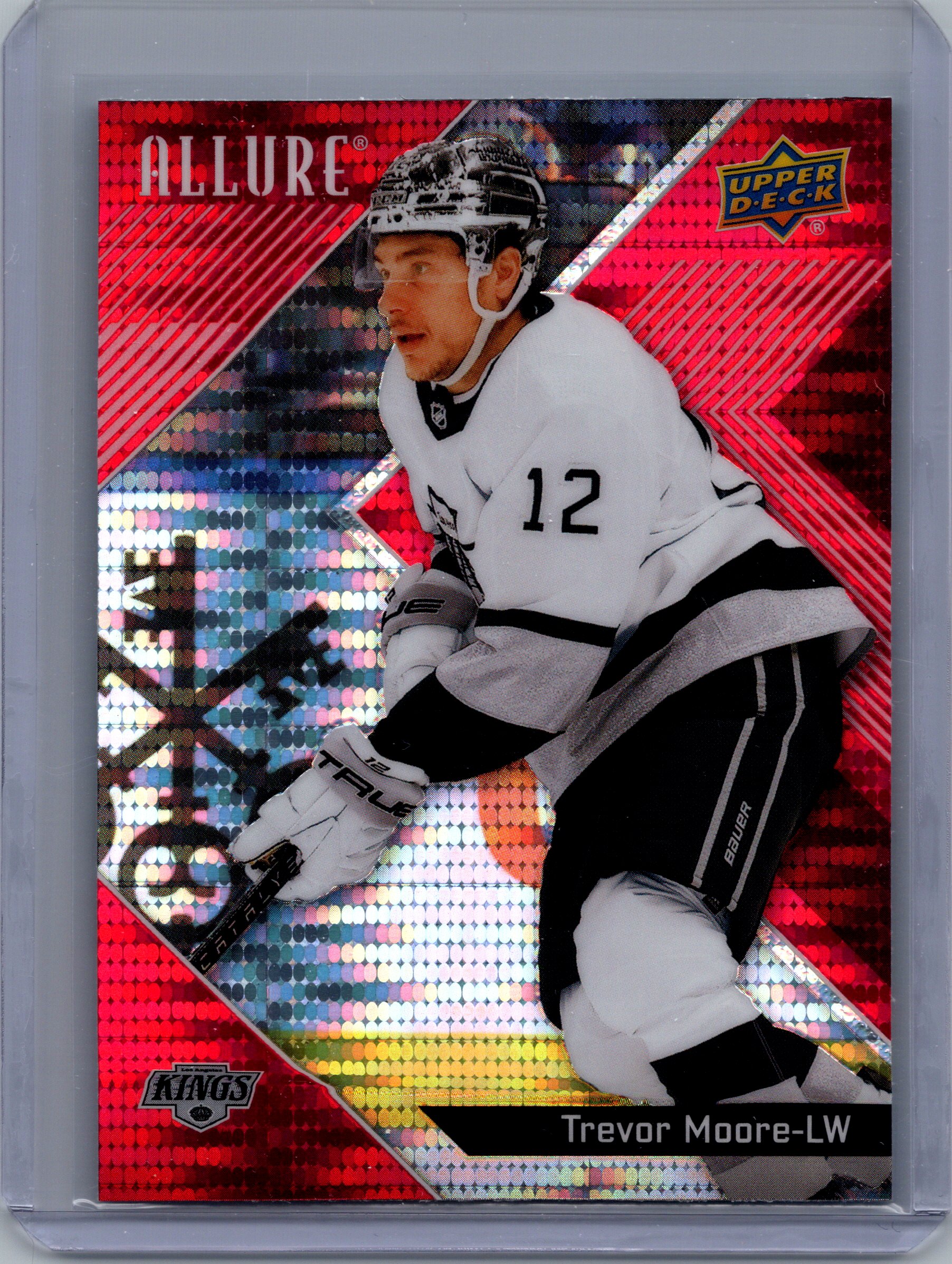 2024-25 Upper Deck Allure - Red Rainbow Trevor Moore #90 front