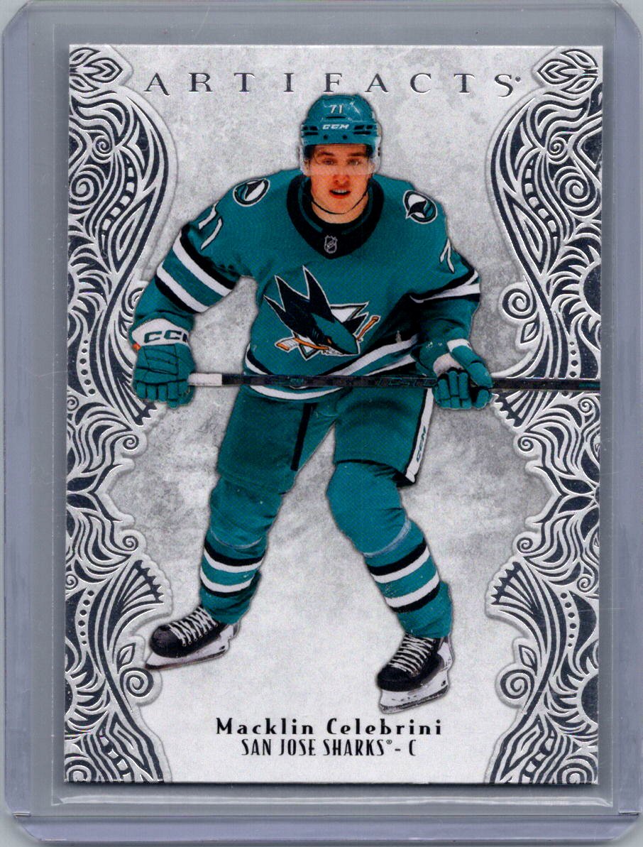 2025-26 Upper Deck Artifacts Macklin Celebrini #42 front