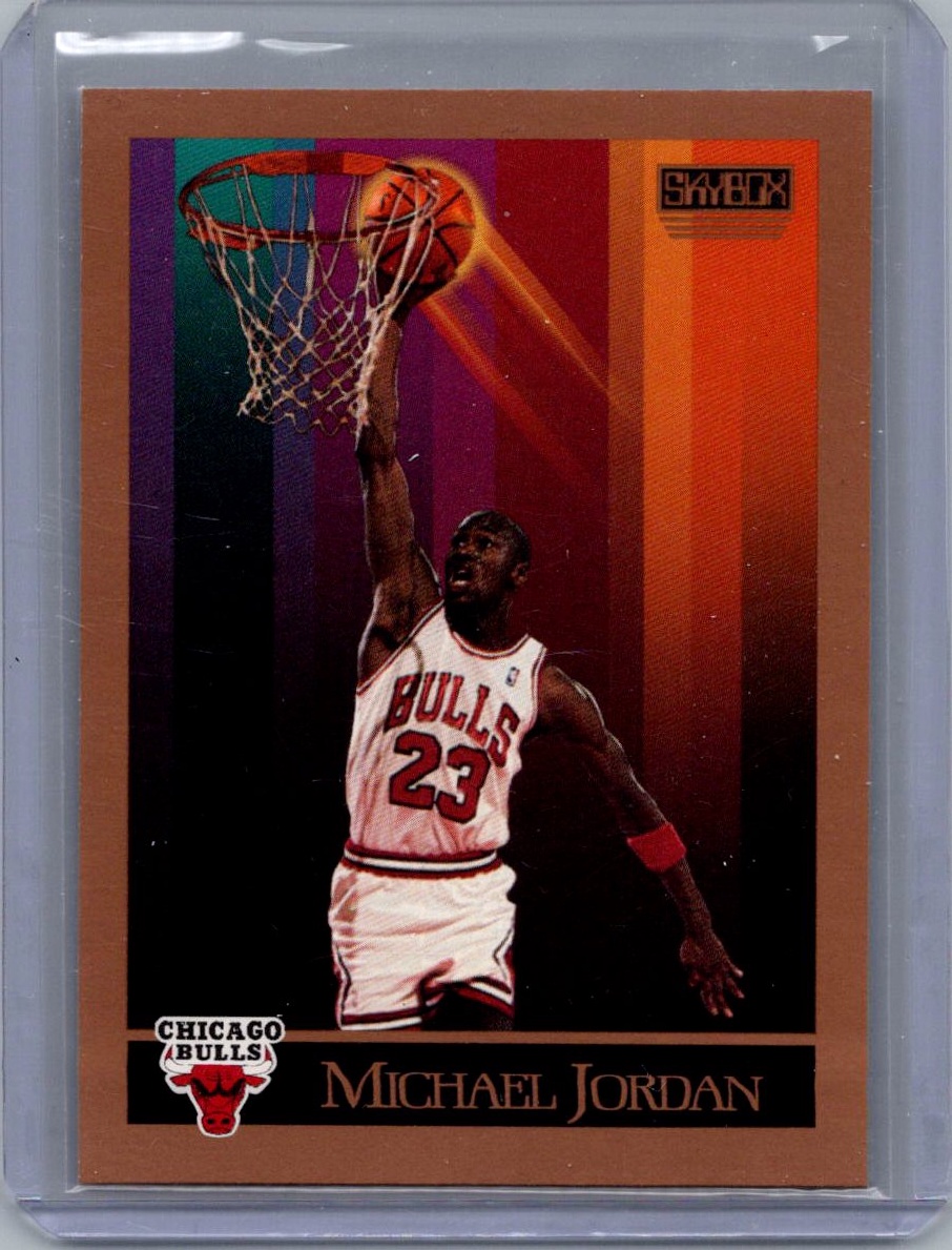 1990-91 SkyBox Michael Jordan #41 front