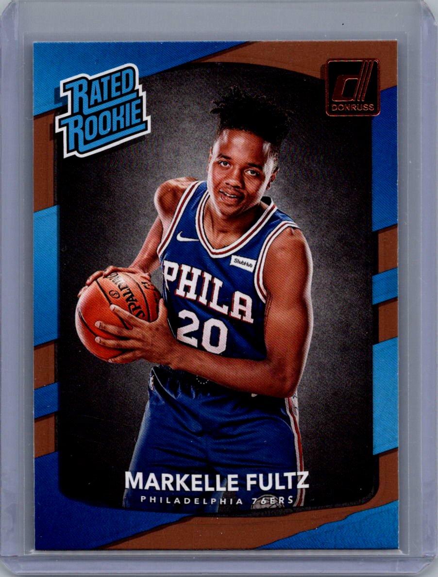 2017-18 Donruss Markelle Fultz #200 RC front