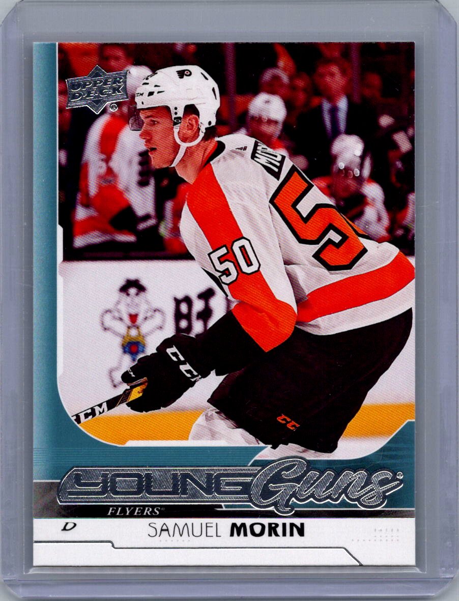 2017-18 Upper Deck Samuel Morin #226 RC front