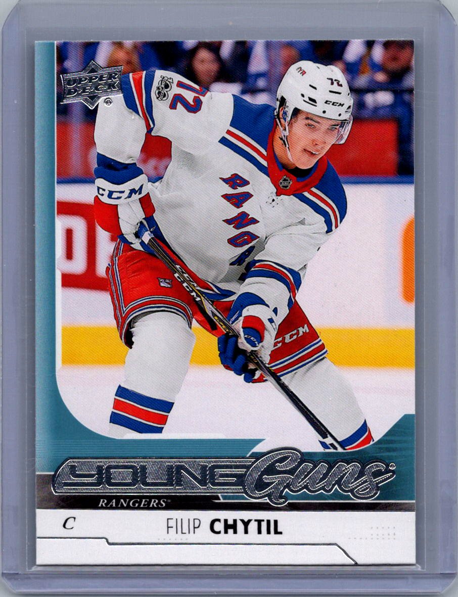 2017-18 Upper Deck Filip Chytil #227 RC front