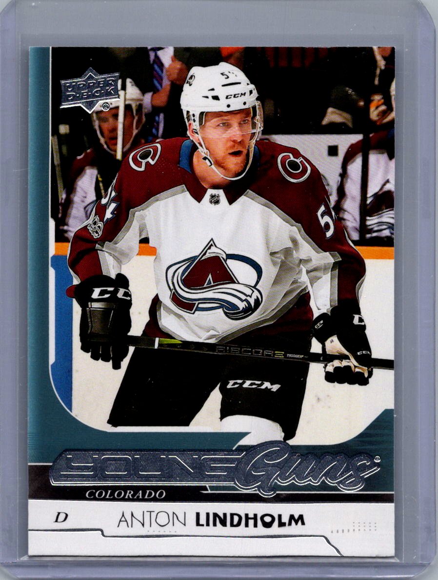2017-18 Upper Deck Anton Lindholm #456 RC front