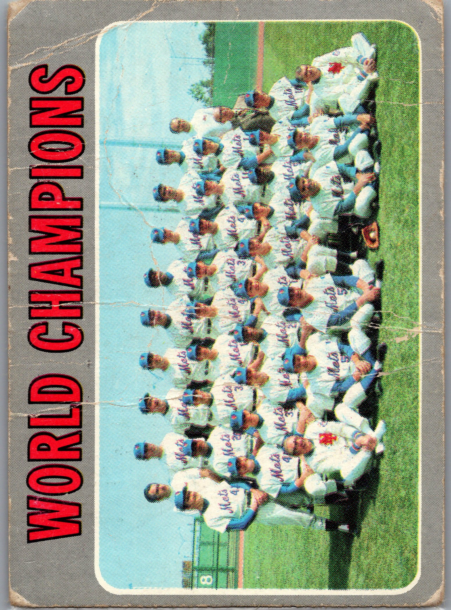 1970 Topps World Champions #1 front