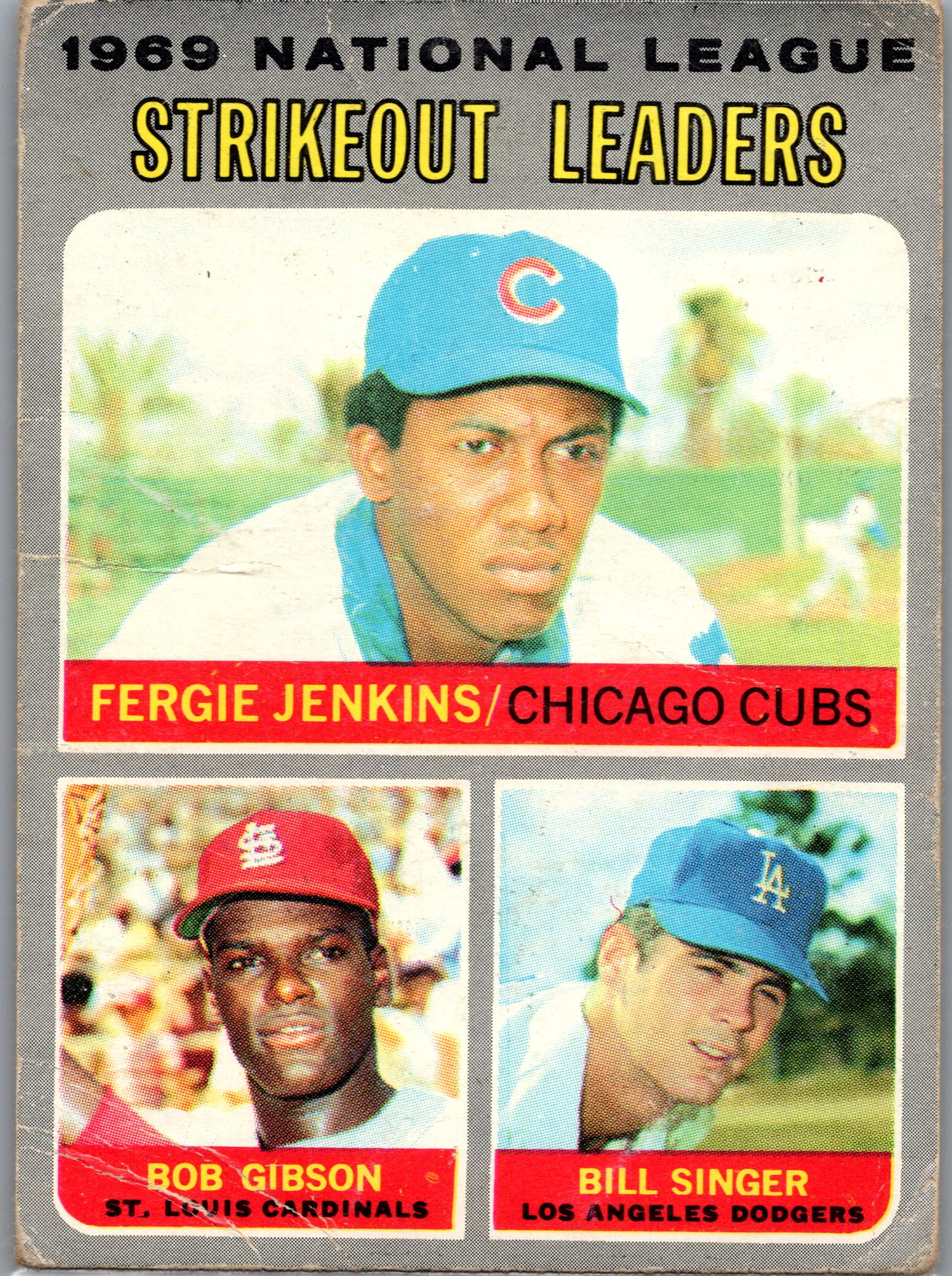 1970 Topps Bob Gibson #71 front
