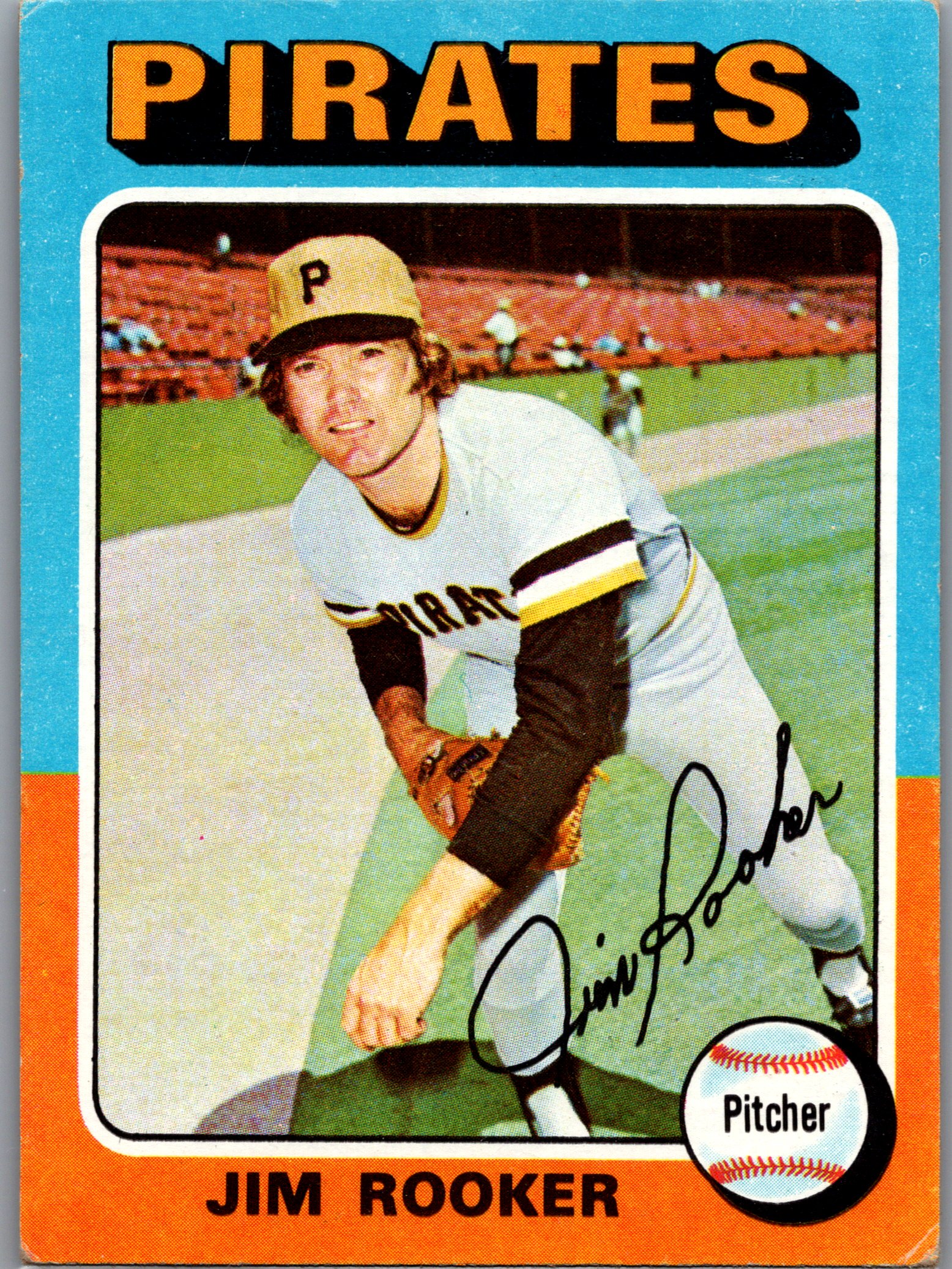 1975 Topps Jim Rooker #148 front