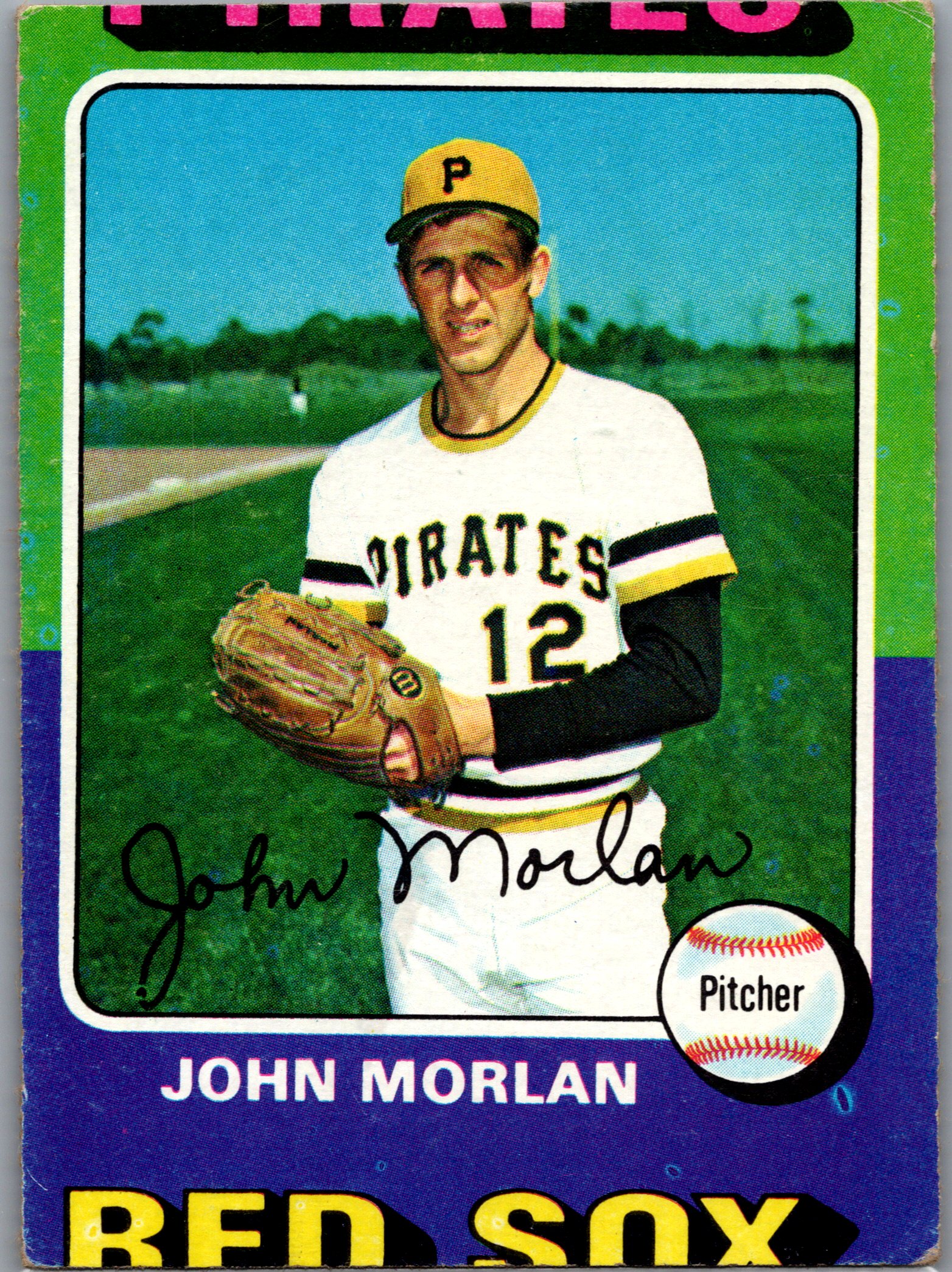 1975 Topps John Morlan #651 RC front