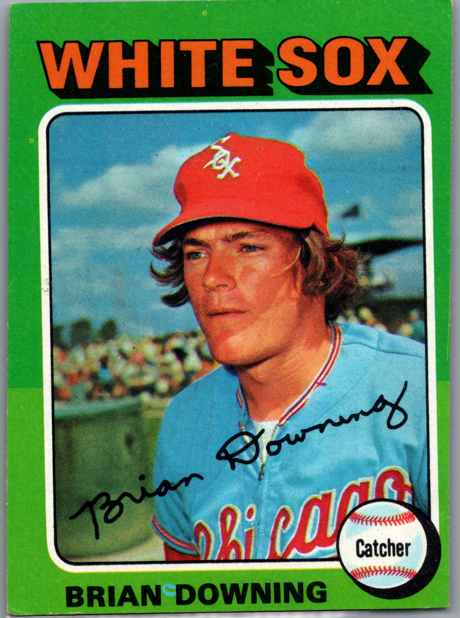 1975 Topps Brian Downing #422 front