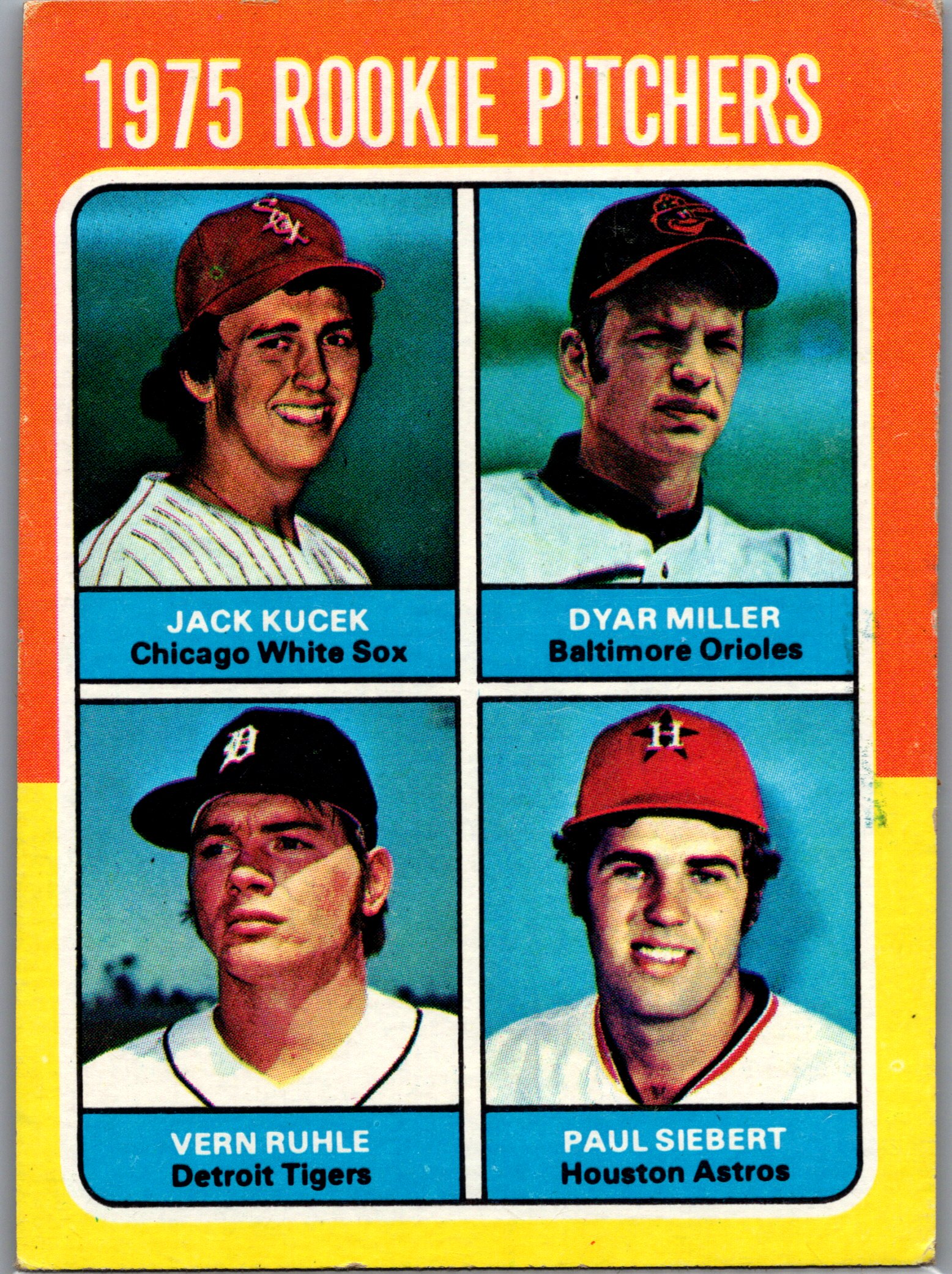 1975 Topps Jack Kucek #614 front