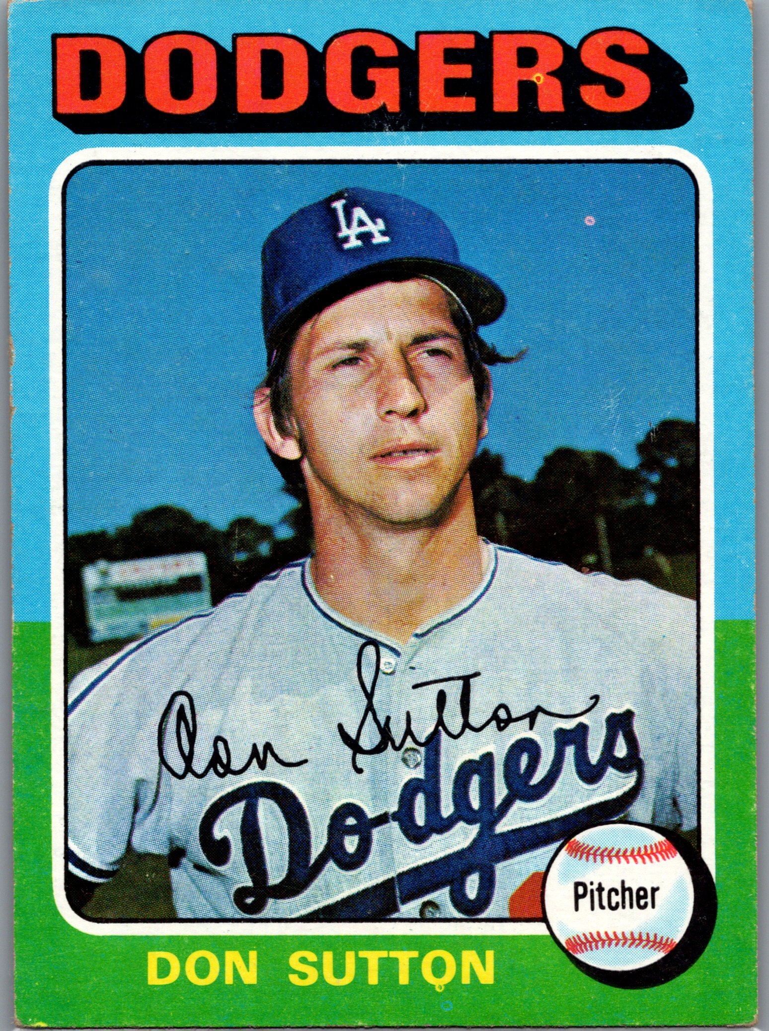 1975 Topps Don Sutton #220 front