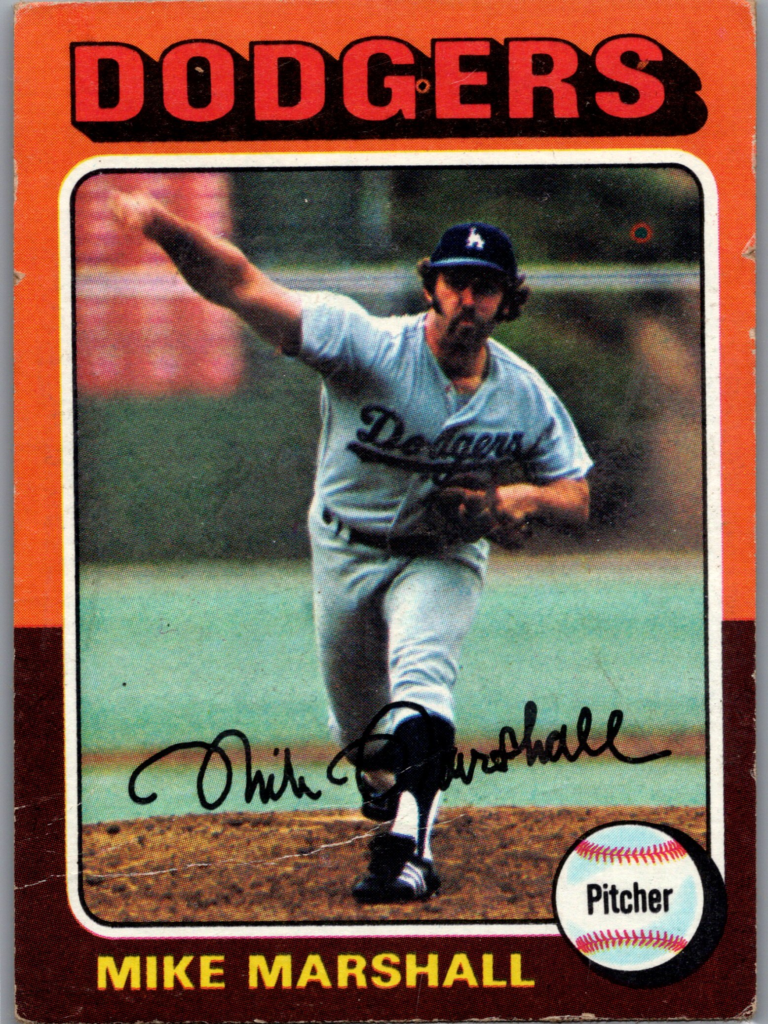1975 Topps Mike Marshall #330 front