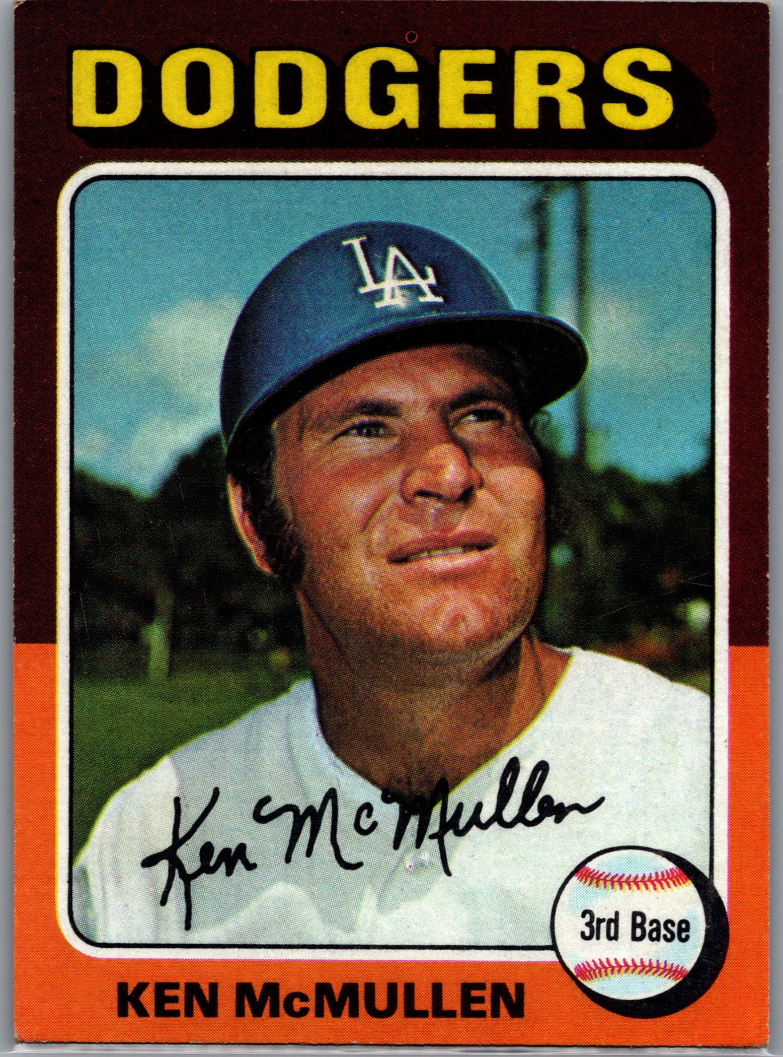 1975 Topps Ken McMullen #473 front