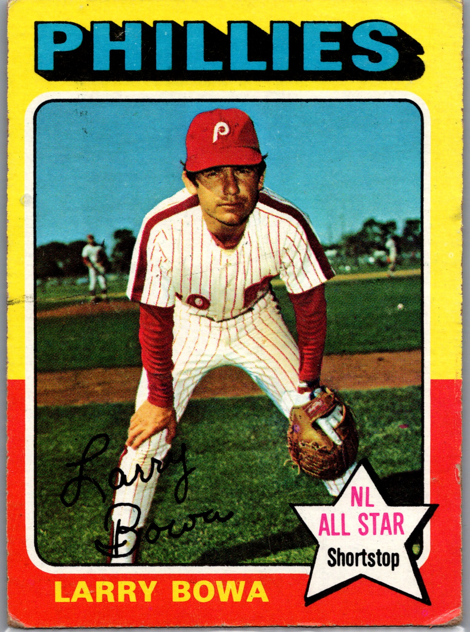 1975 Topps Larry Bowa #420 front