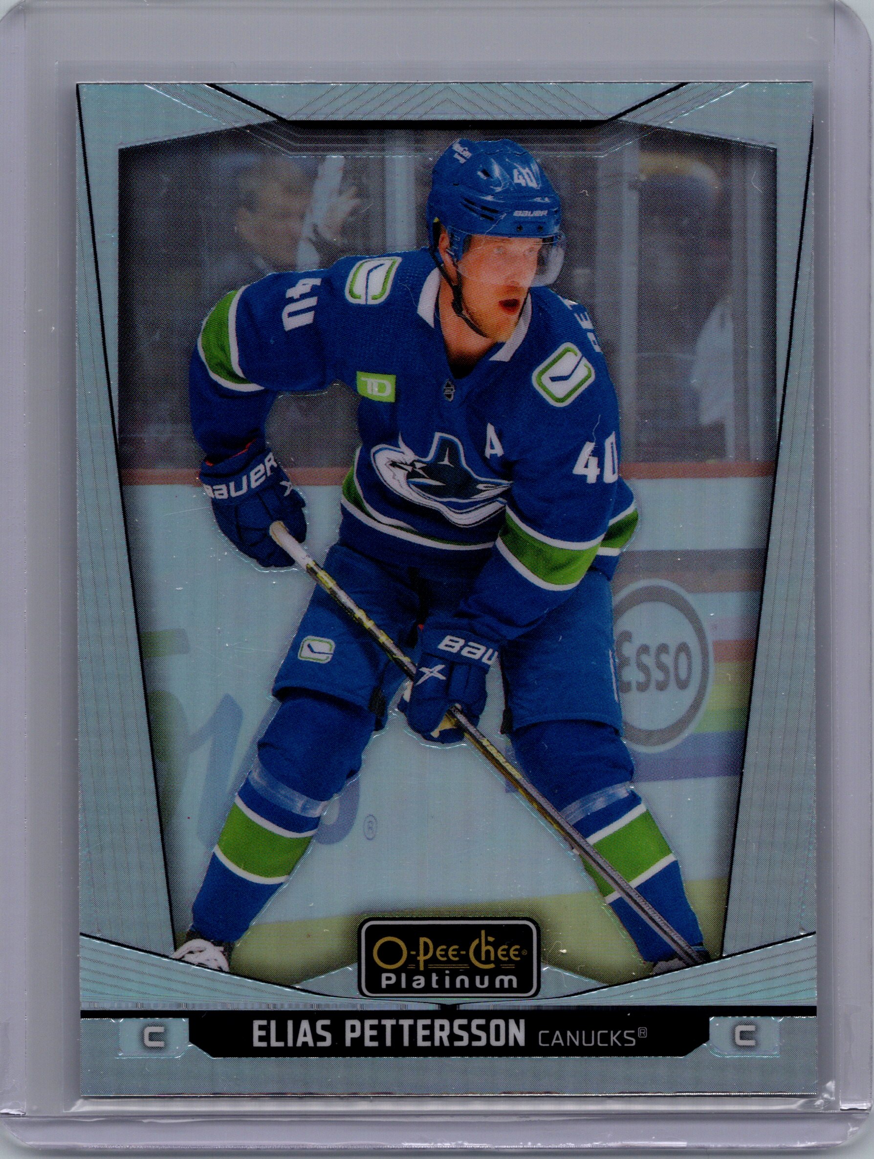 2024-25 O-Pee-Chee Platinum - Rainbow Elias Pettersson #35 front