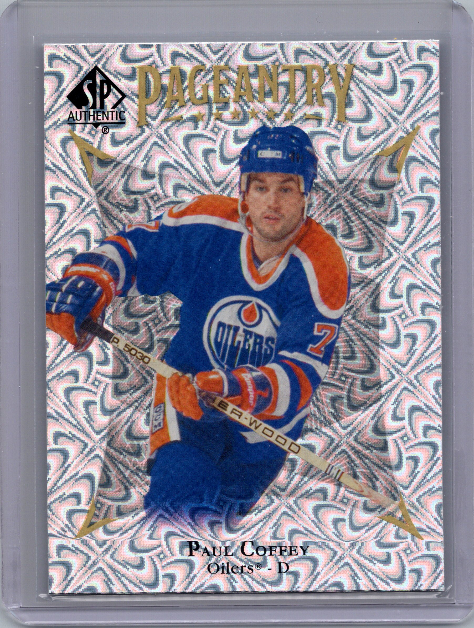 2021-22 SP Authentic - Pageantry Paul Coffey #P-89 front