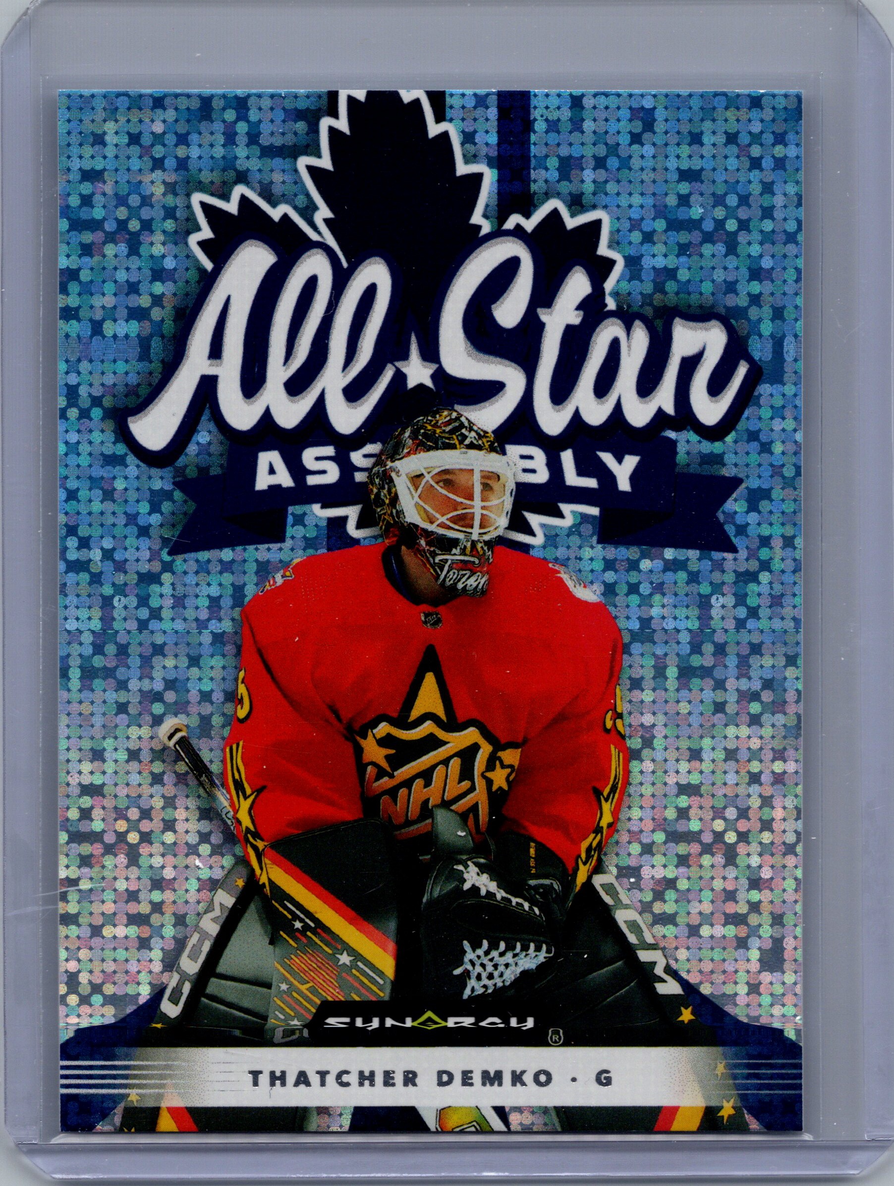 2024-25 Upper Deck Synergy - All-Star Assembly Thatcher Demko #AA-21 front