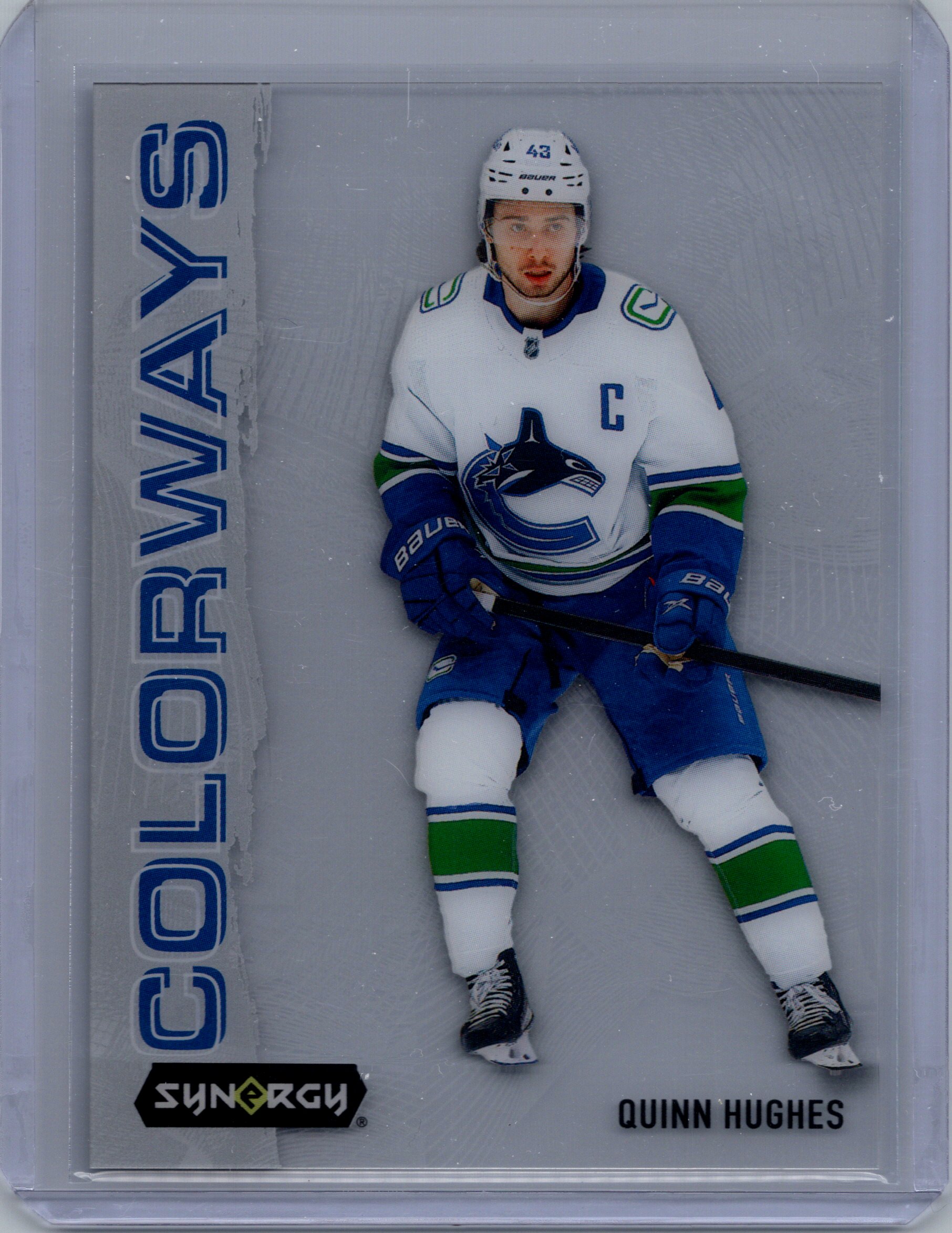 2024-25 Upper Deck Synergy - Colorways Quinn Hughes #L-56 front