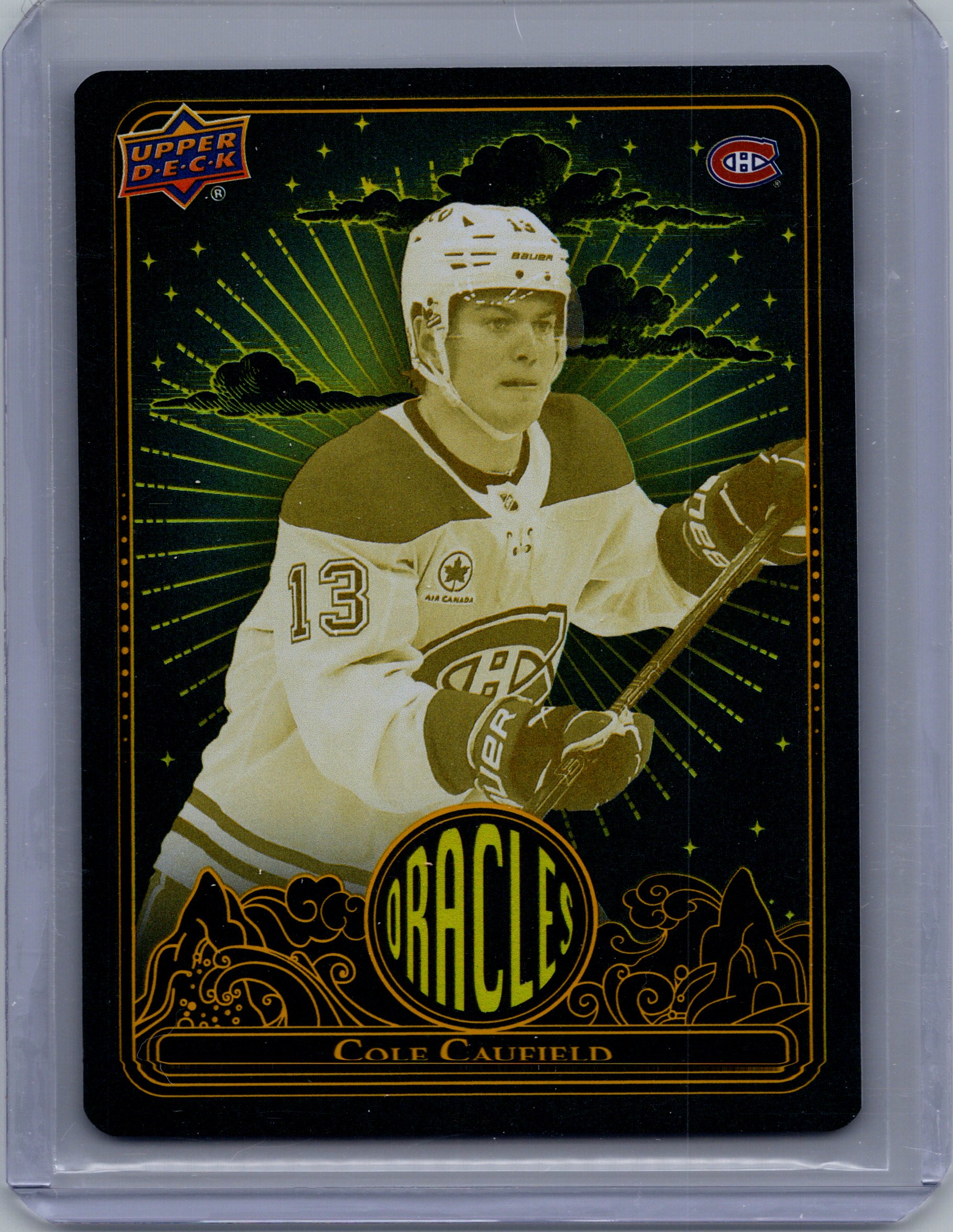 2024-25 Upper Deck - Oracles Cole Caufield #O-22 front