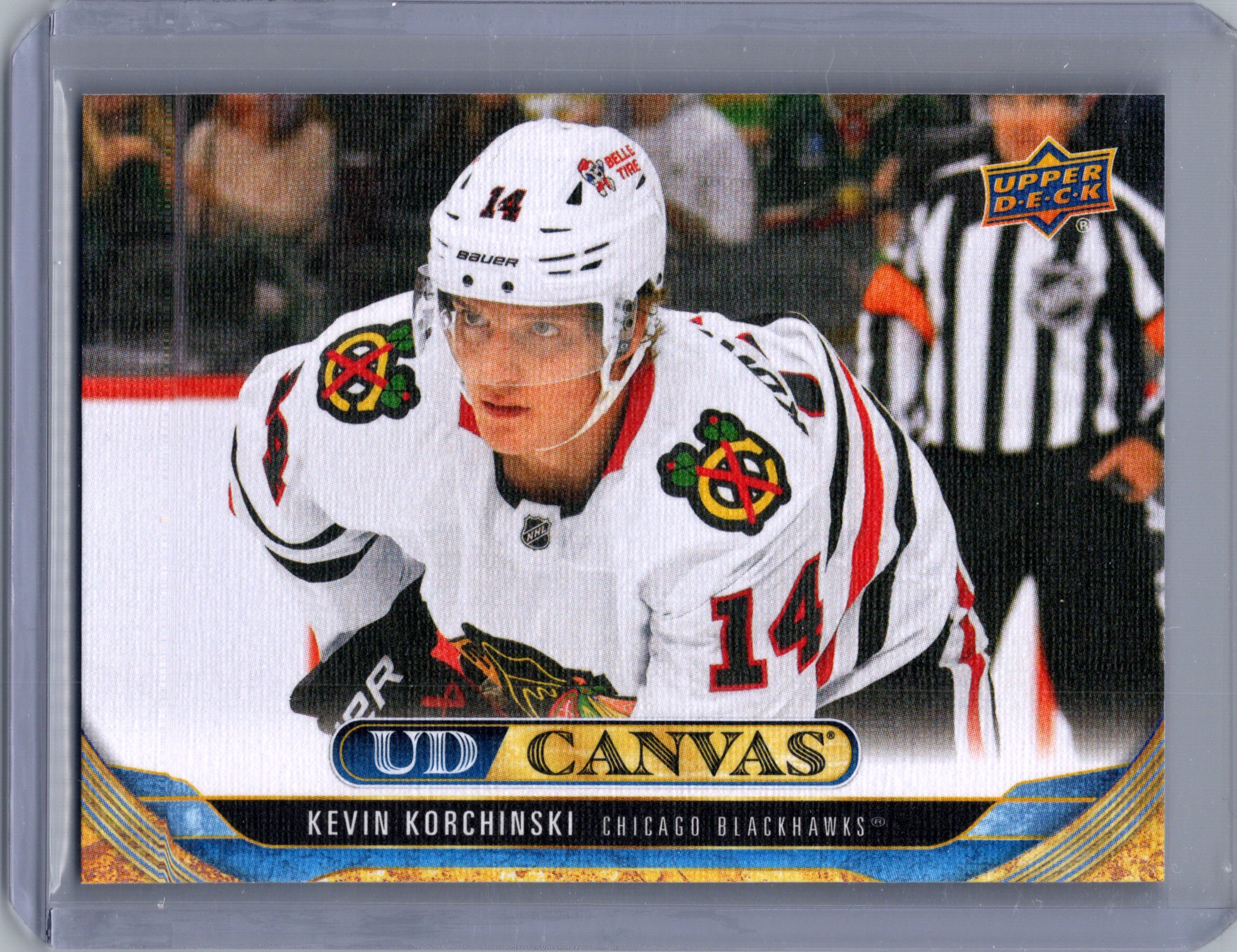 2024-25 Upper Deck - UD Canvas Kevin Korchinski #C296 front