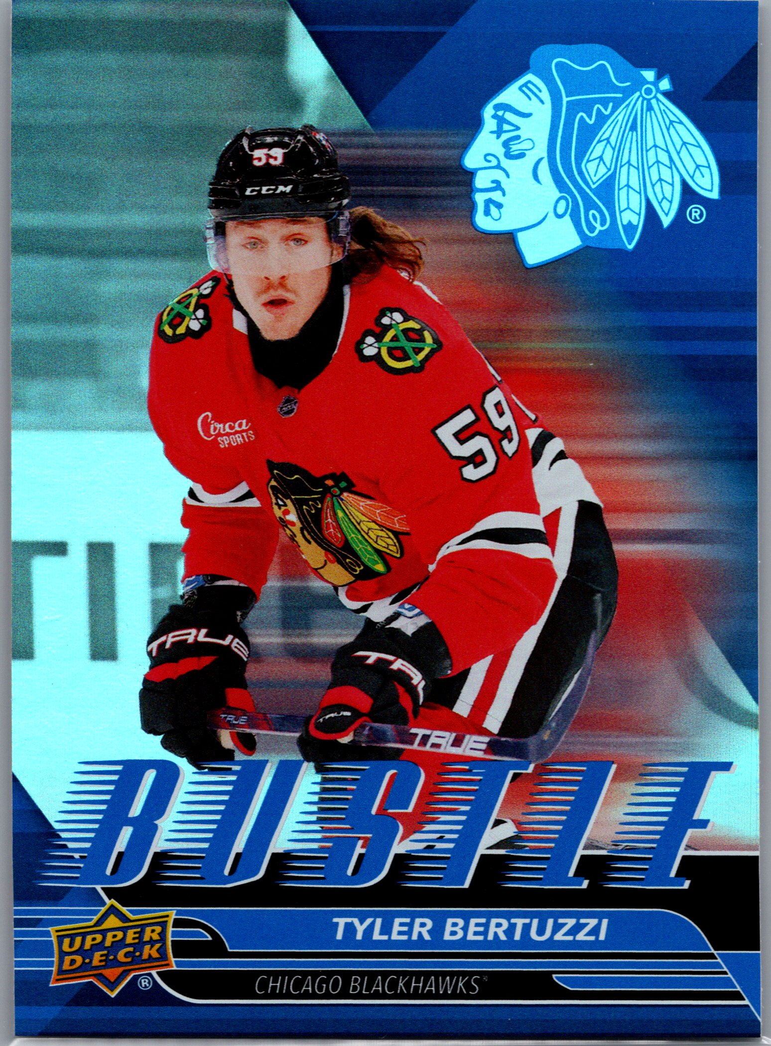 2025-26 Upper Deck - Bustle Tyler Bertuzzi #B-7 front