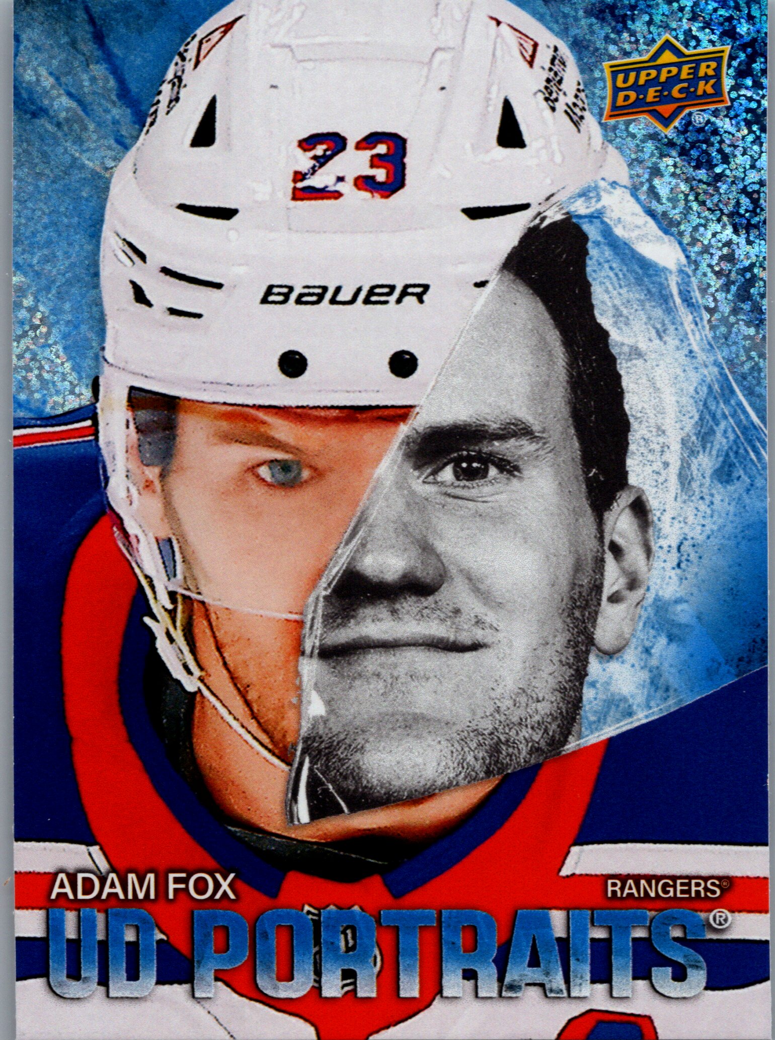 2025-26 Upper Deck - UD Portraits Adam Fox #P-2 front