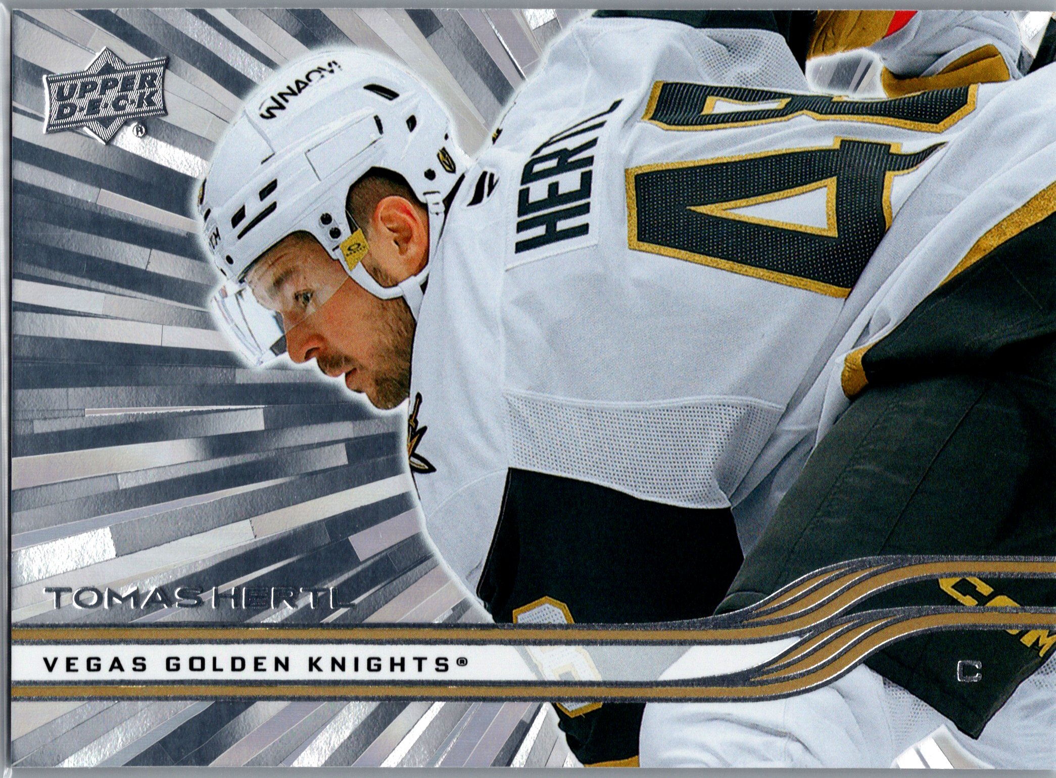 2025-26 Upper Deck - Outburst Silver Tomas Hertl #181 front
