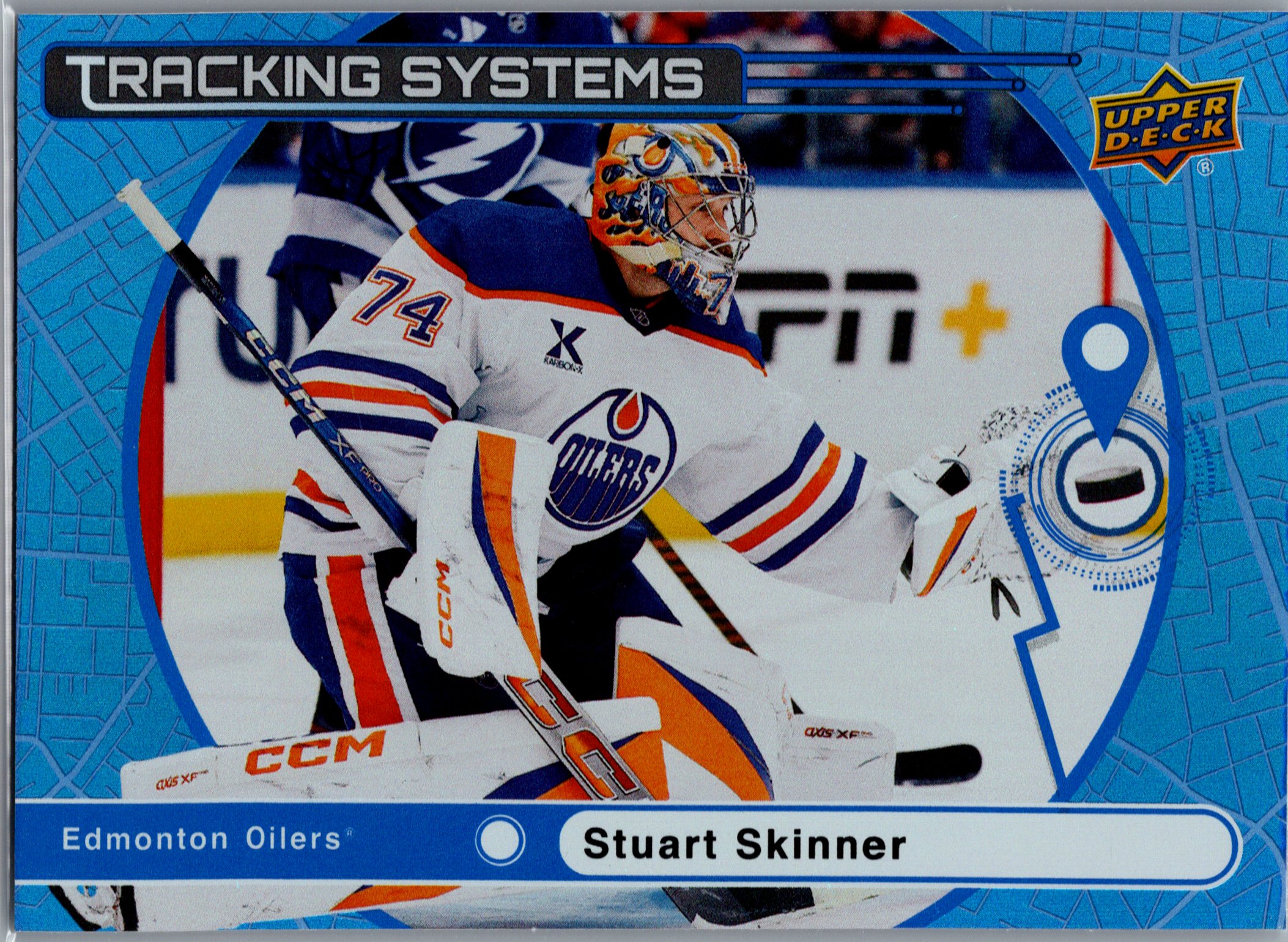2025-26 Upper Deck - Tracking Systems Stuart Skinner #TS-11 front