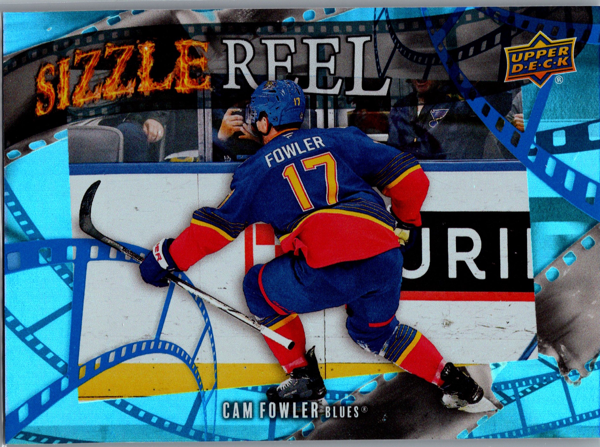 2025-26 Upper Deck - Sizzle Reel Cam Fowler #SR-21 front