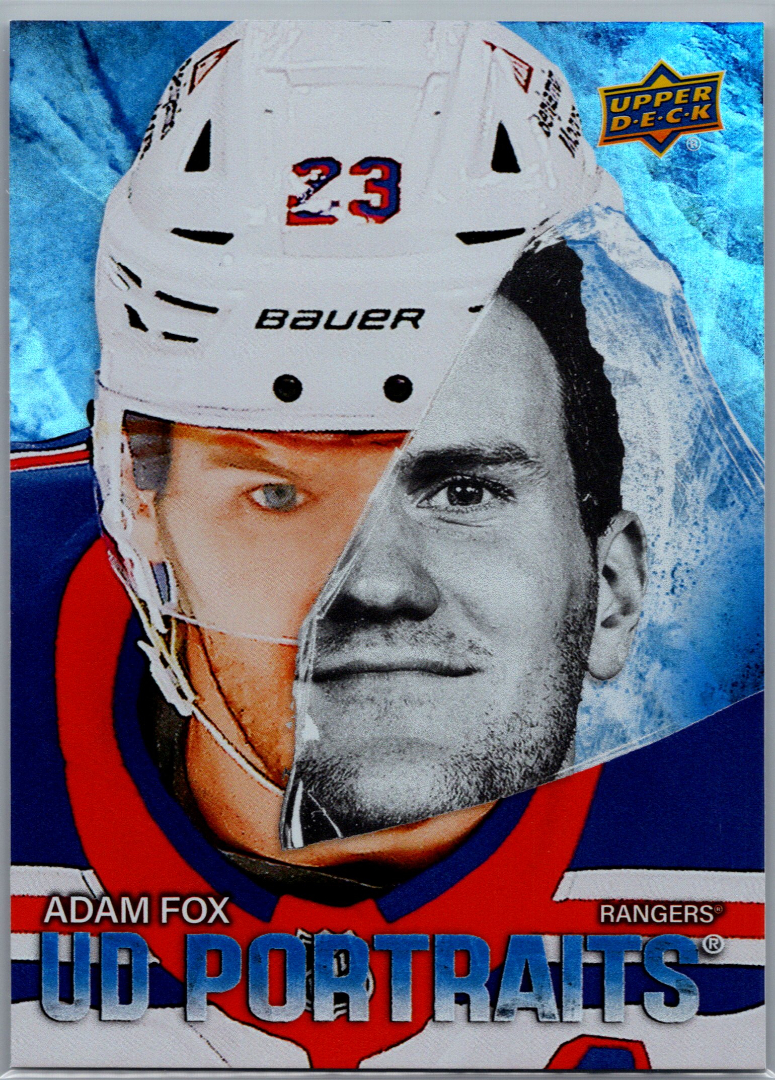 2025-26 Upper Deck - UD Portraits Adam Fox #P-2 front
