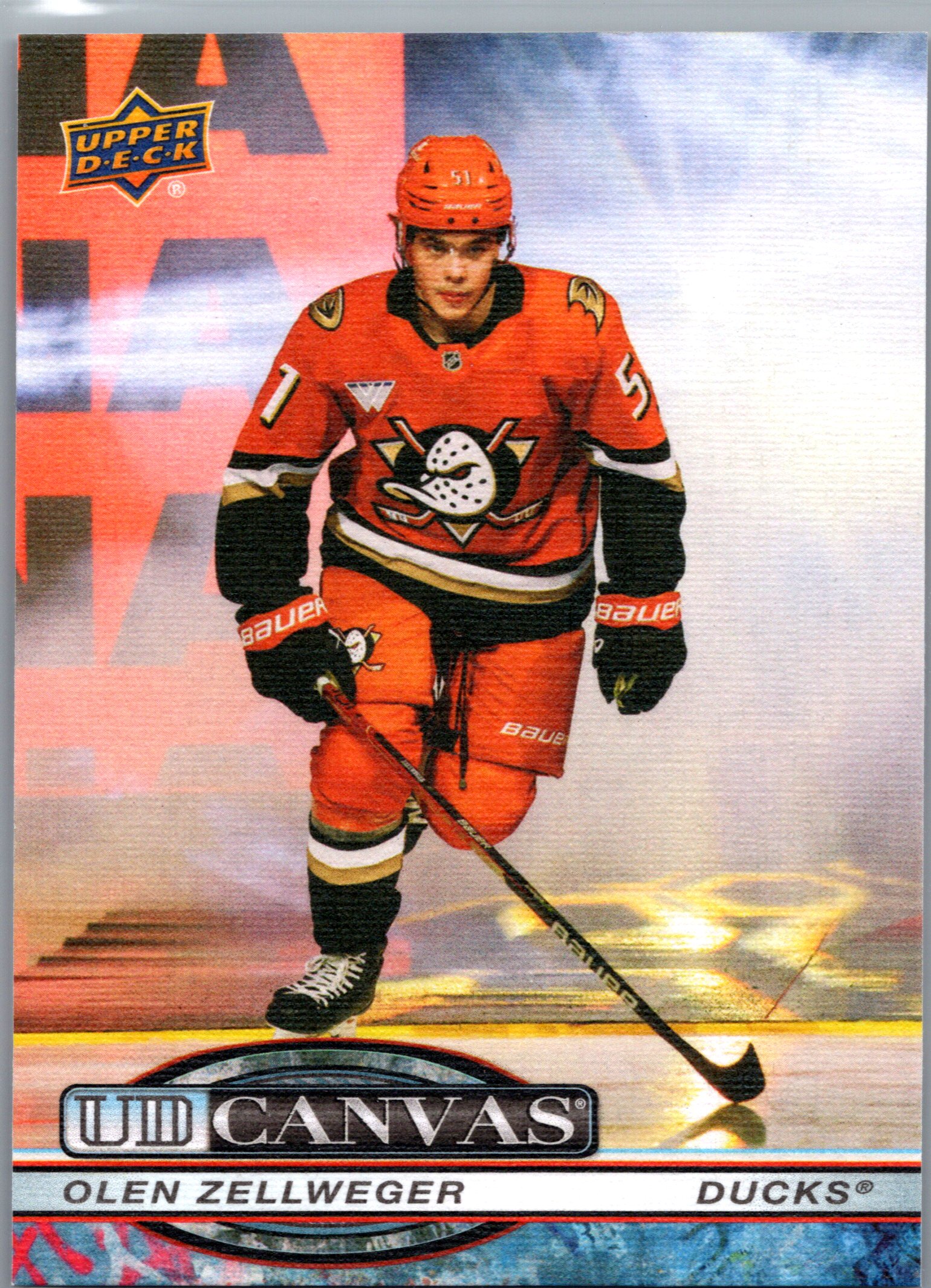 2025-26 Upper Deck - UD Canvas Olen Zellweger #C-9 front