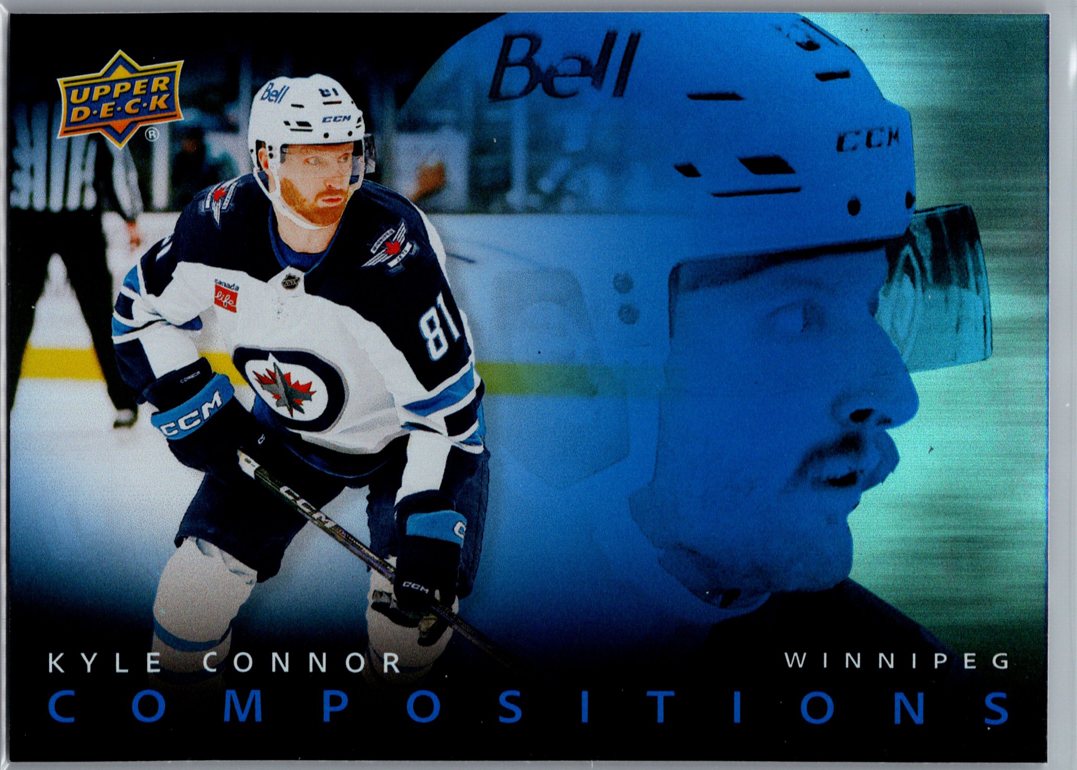 2025-26 Upper Deck - Compositions Kyle Connor #CMP-19 front