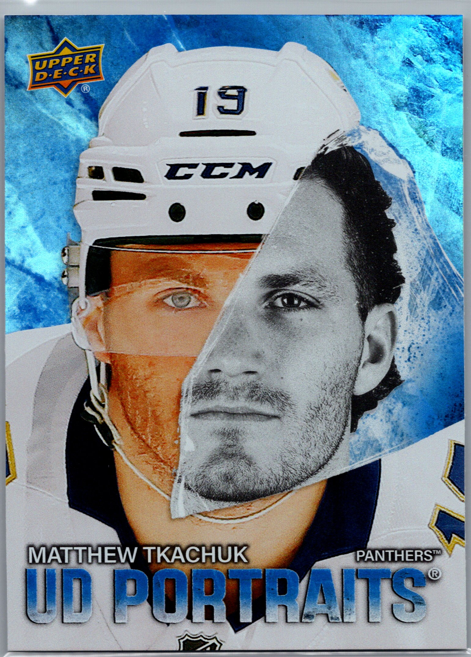 2025-26 Upper Deck - UD Portraits Matthew Tkachuk #P-3 front