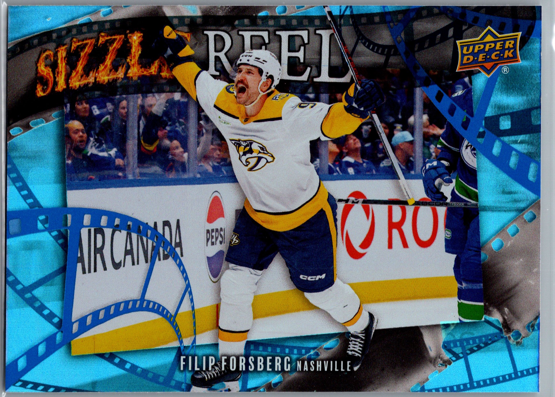 2025-26 Upper Deck - Sizzle Reel Filip Forsberg #SR-33 front