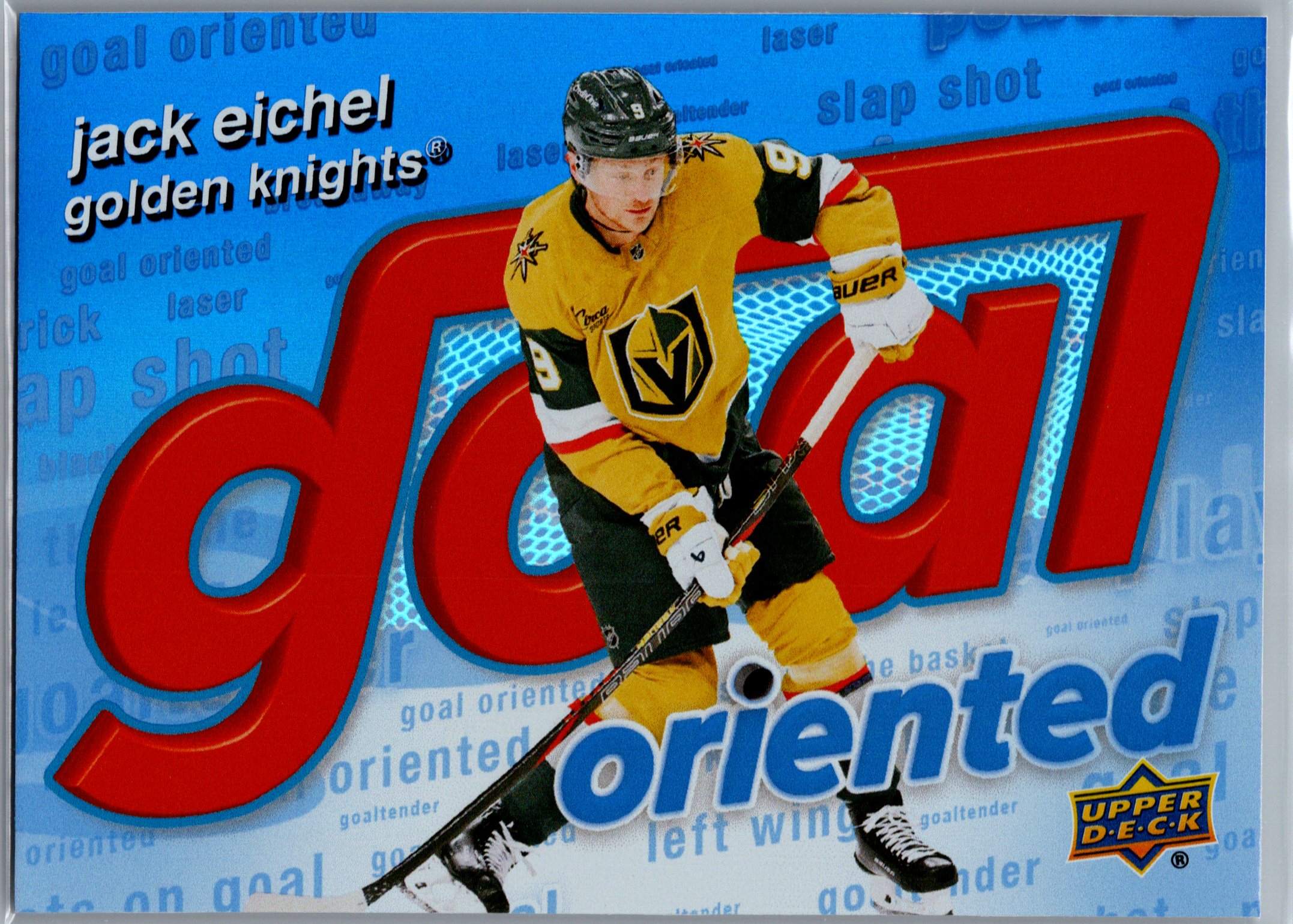 2025-26 Upper Deck - Goal Oriented Jack Eichel #GO-14 front