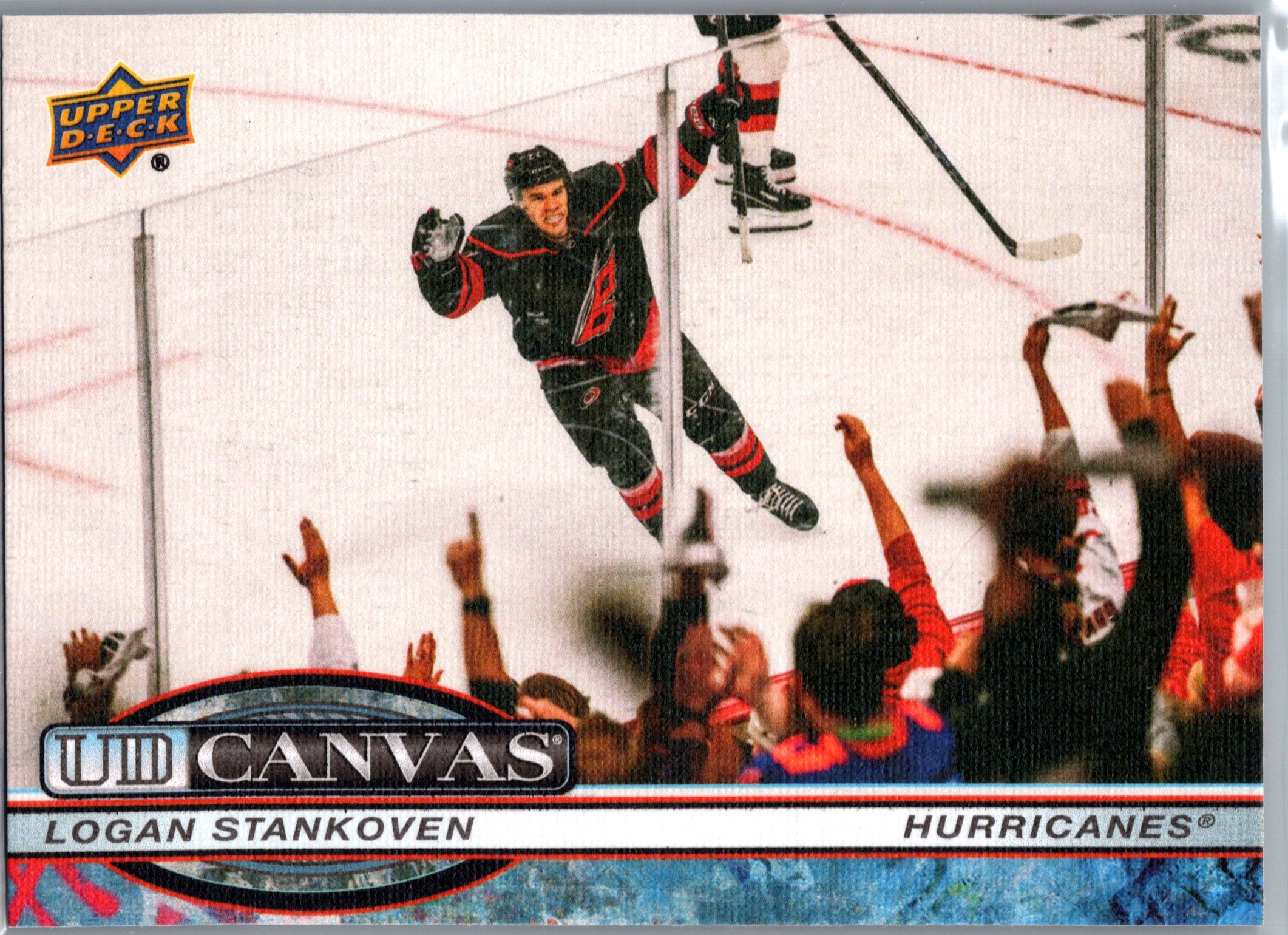 2025-26 Upper Deck - UD Canvas Logan Stankoven #C-70 front