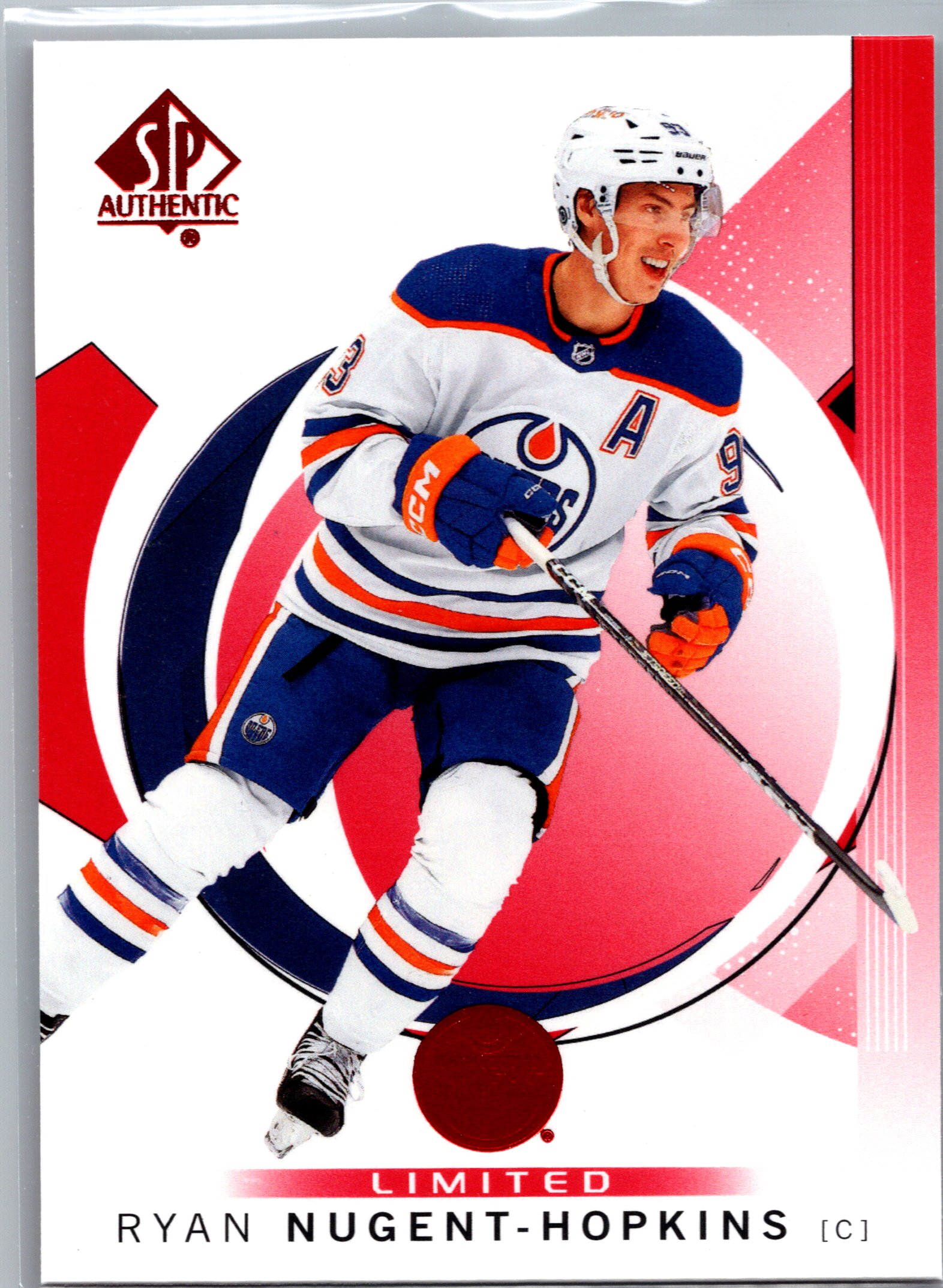 2024-25 SP Authentic - Limited Red Ryan Nugent-Hopkins #22 front