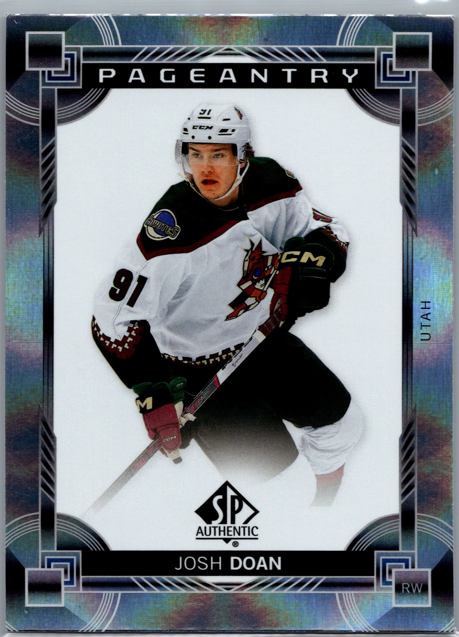 2024-25 SP Authentic - Pageantry Josh Doan #P-89 front