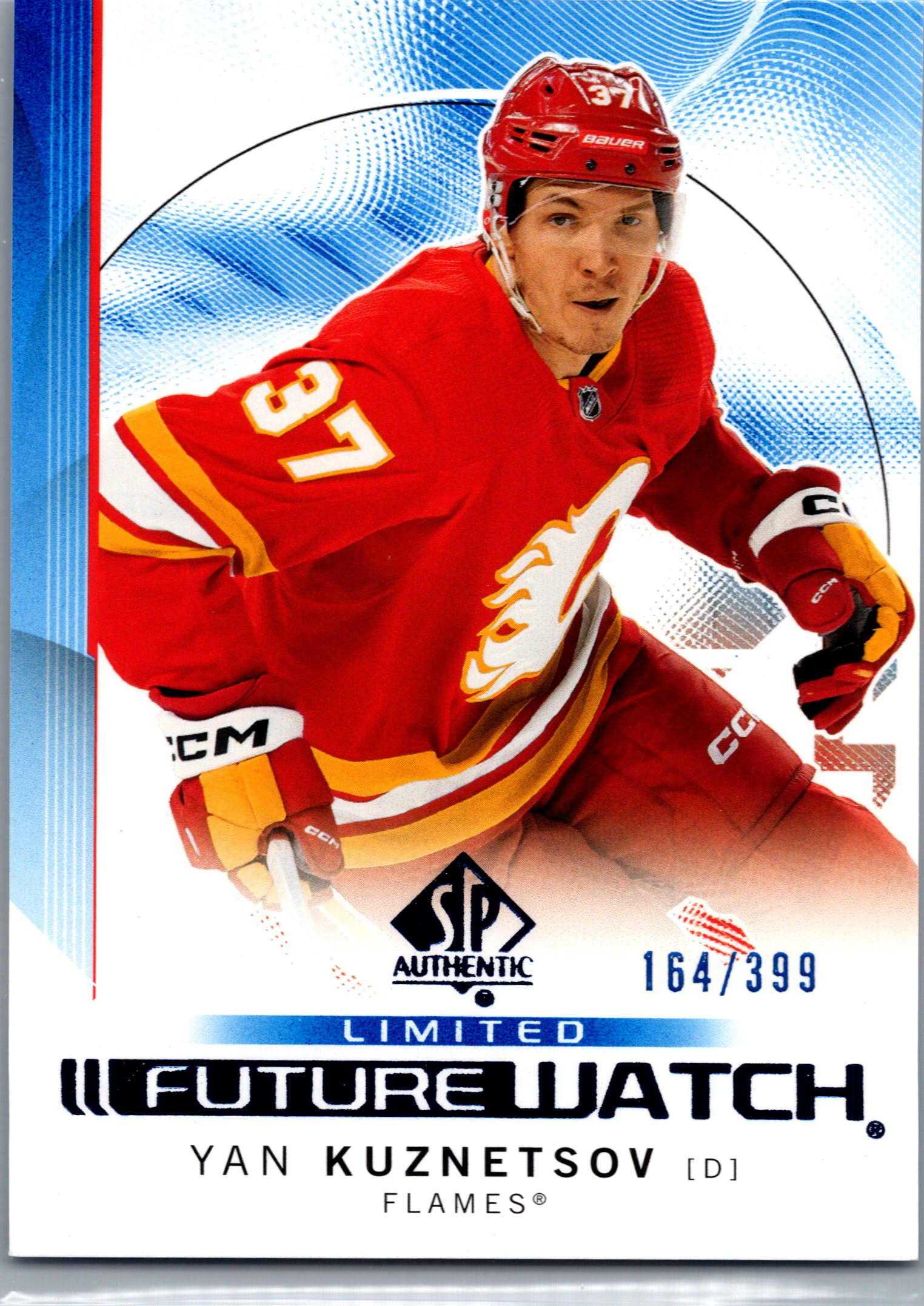 2024-25 SP Authentic - Future Watch Limited Blue Yan Kuznetsov #135 SN399 front