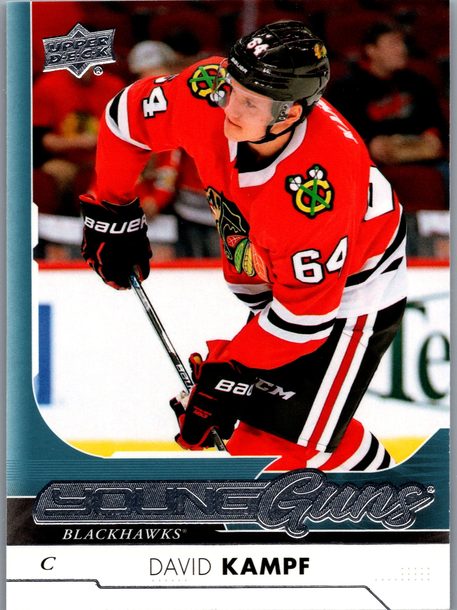 2017-18 SP Authentic - 2017-18 Upper Deck Update David Kampf #517 RC front