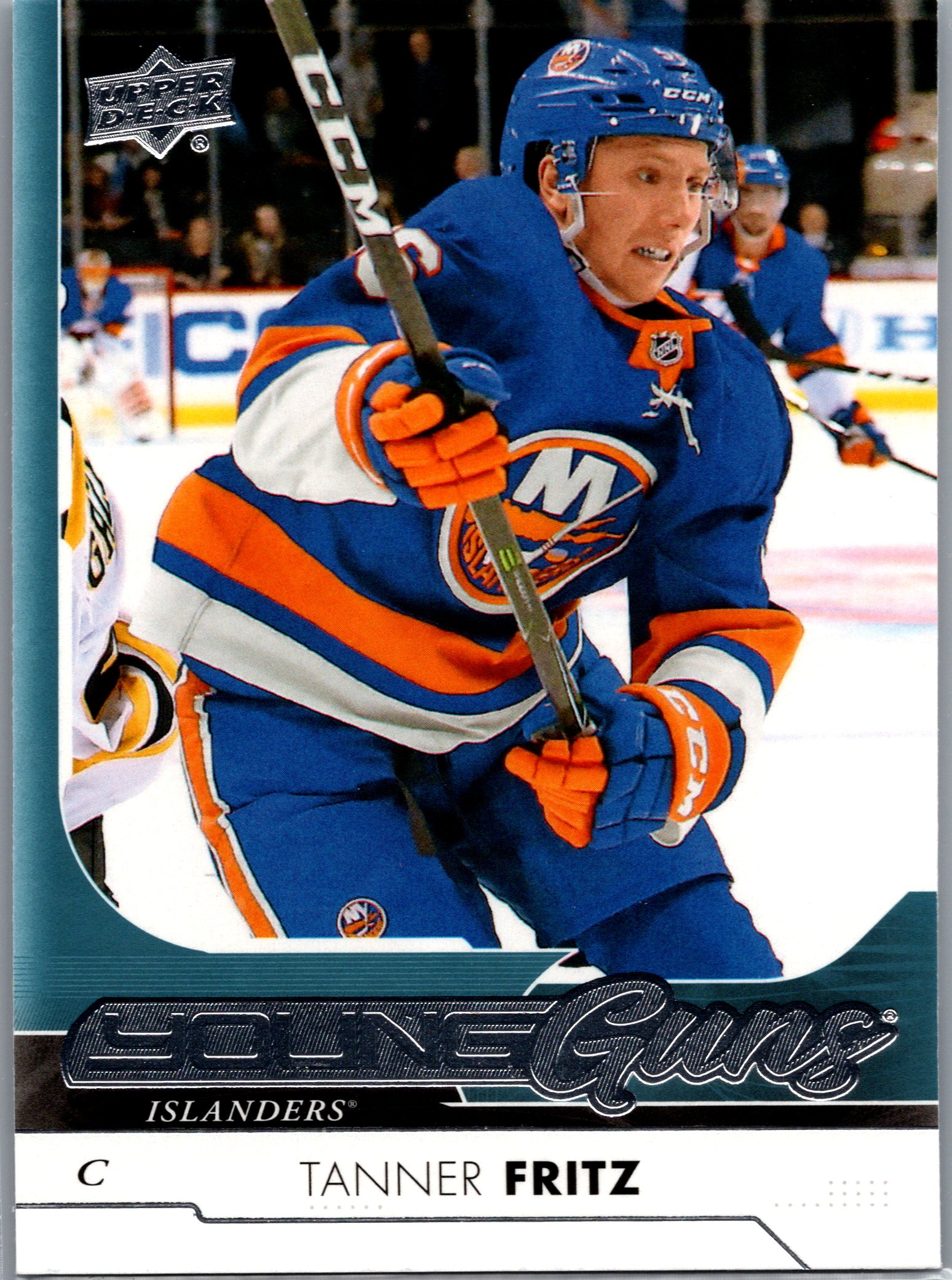 2017-18 SP Authentic - 2017-18 Upper Deck Update Tanner Fritz #520 RC front
