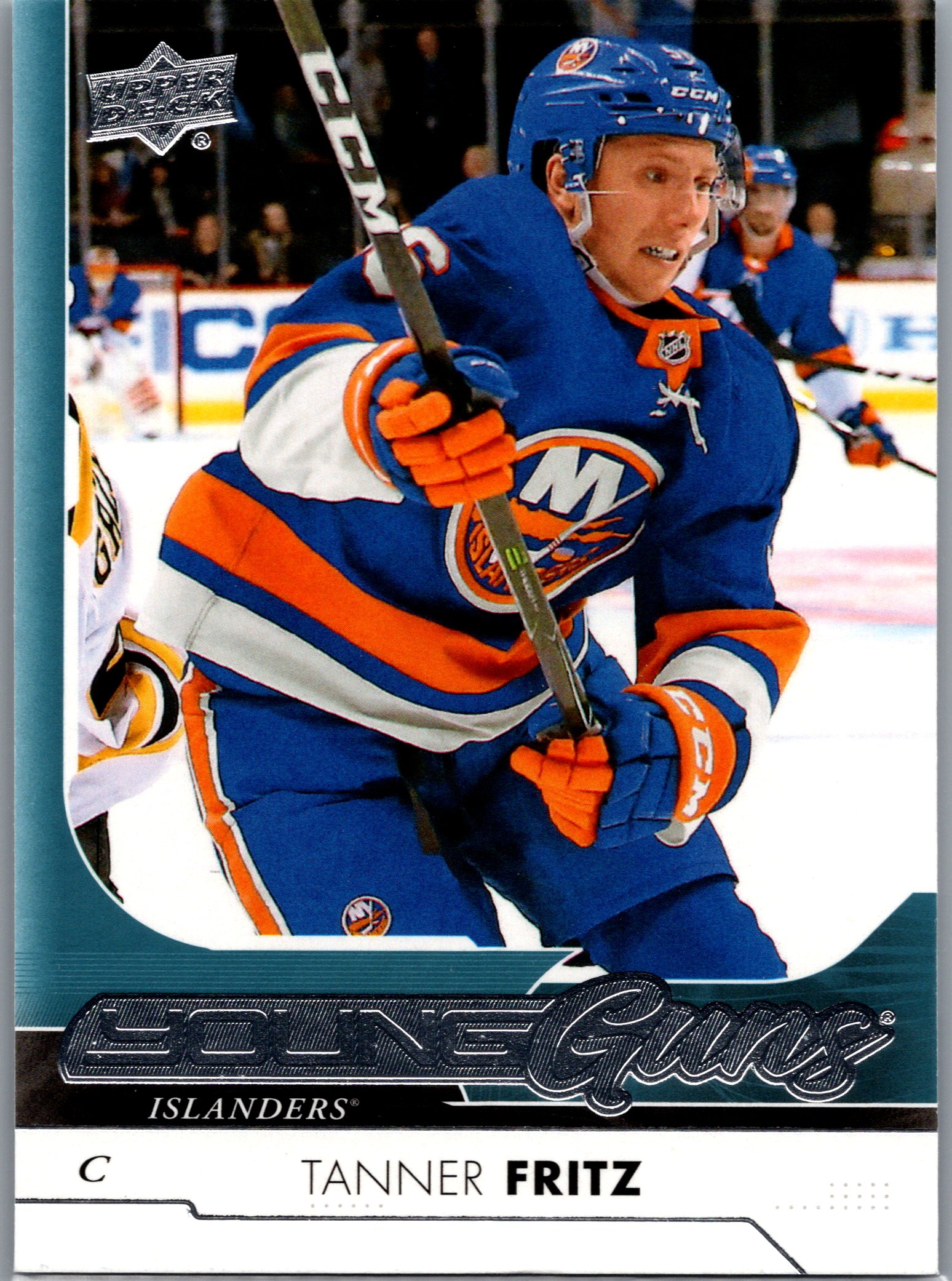 2017-18 SP Authentic - 2017-18 Upper Deck Update Tanner Fritz #520 RC front