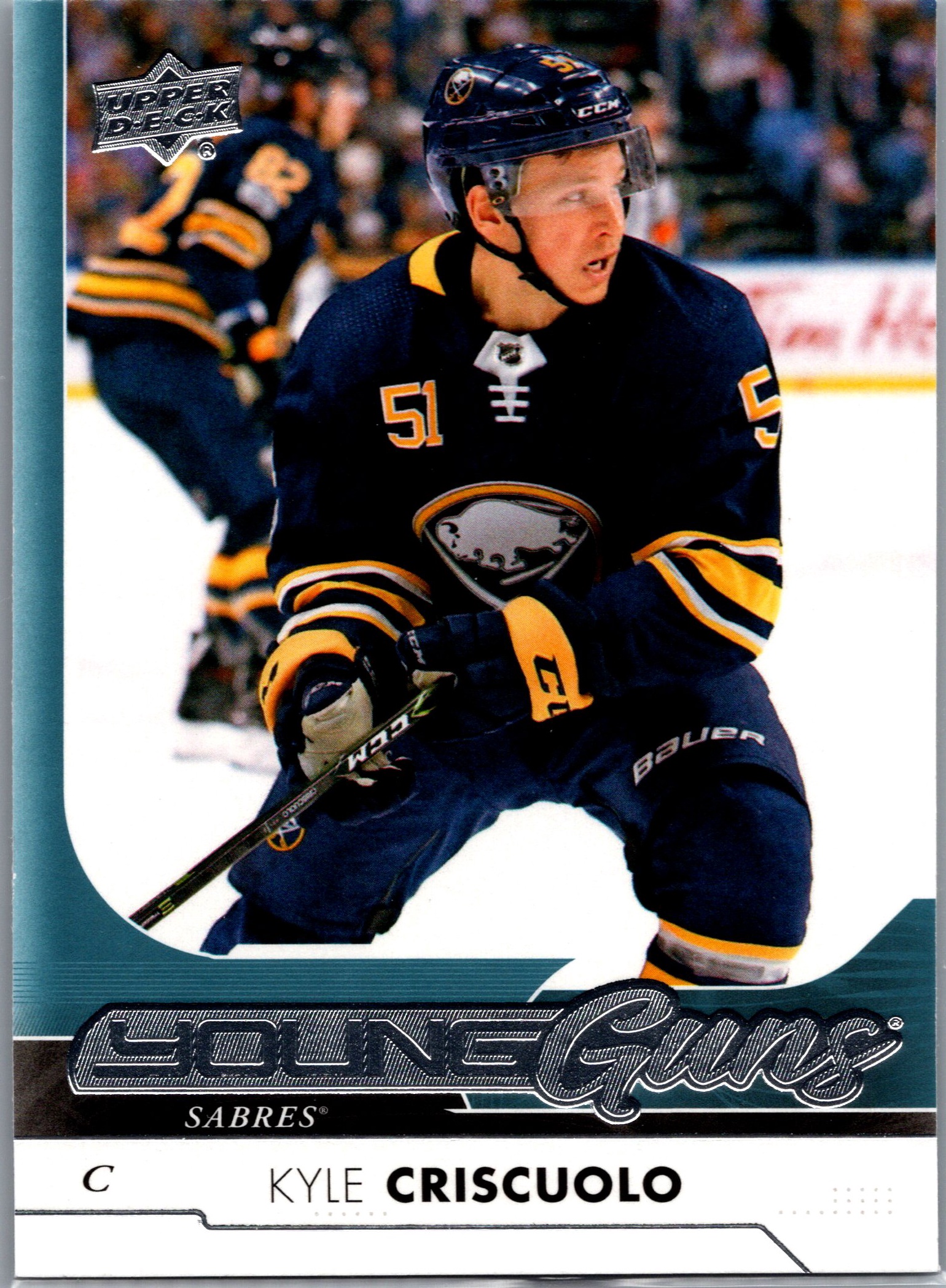 2017-18 SP Authentic - 2017-18 Upper Deck Update Kyle Criscuolo #510 RC front