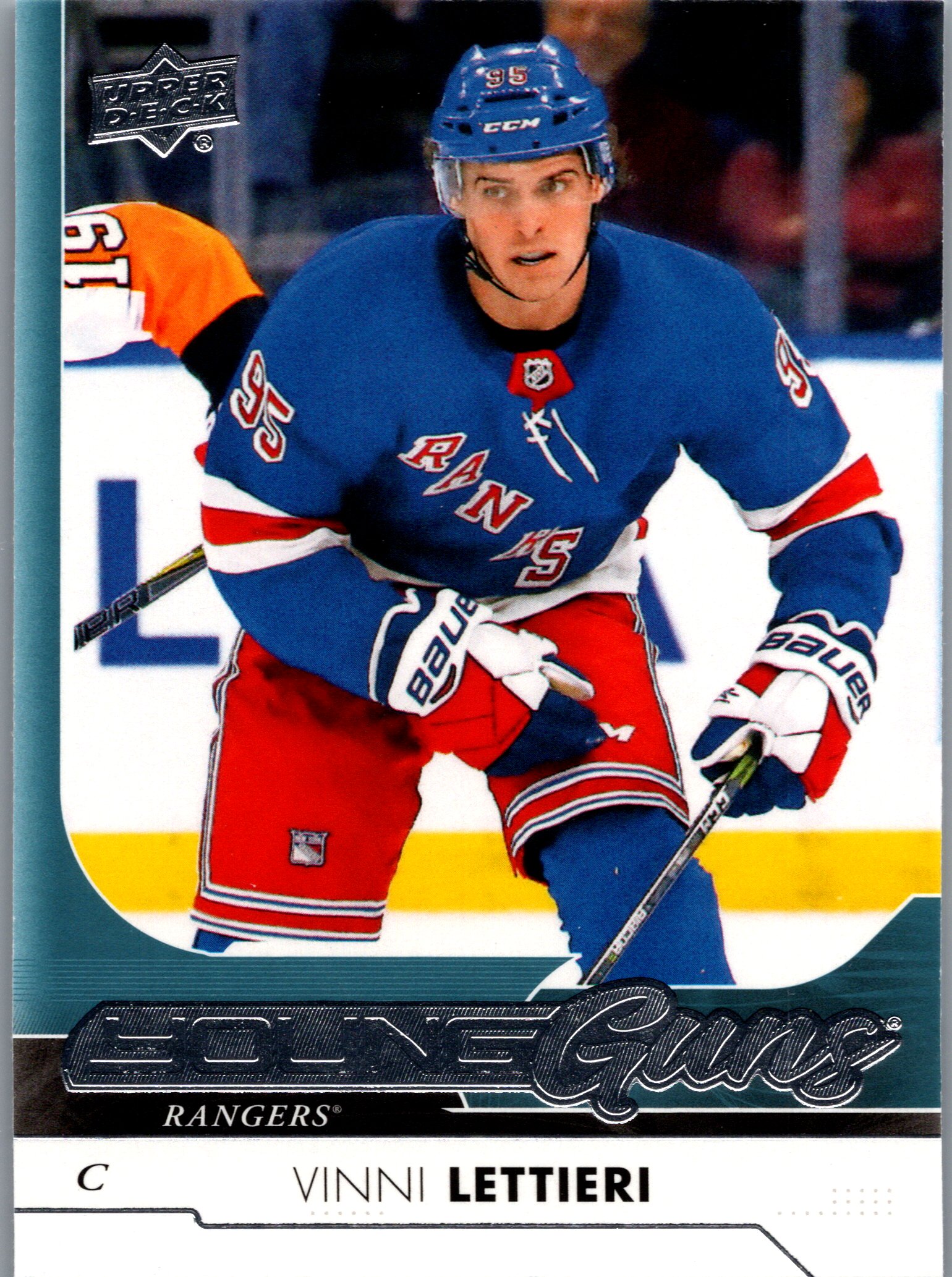 2017-18 SP Authentic - 2017-18 Upper Deck Update Vinni Lettieri #519 RC front