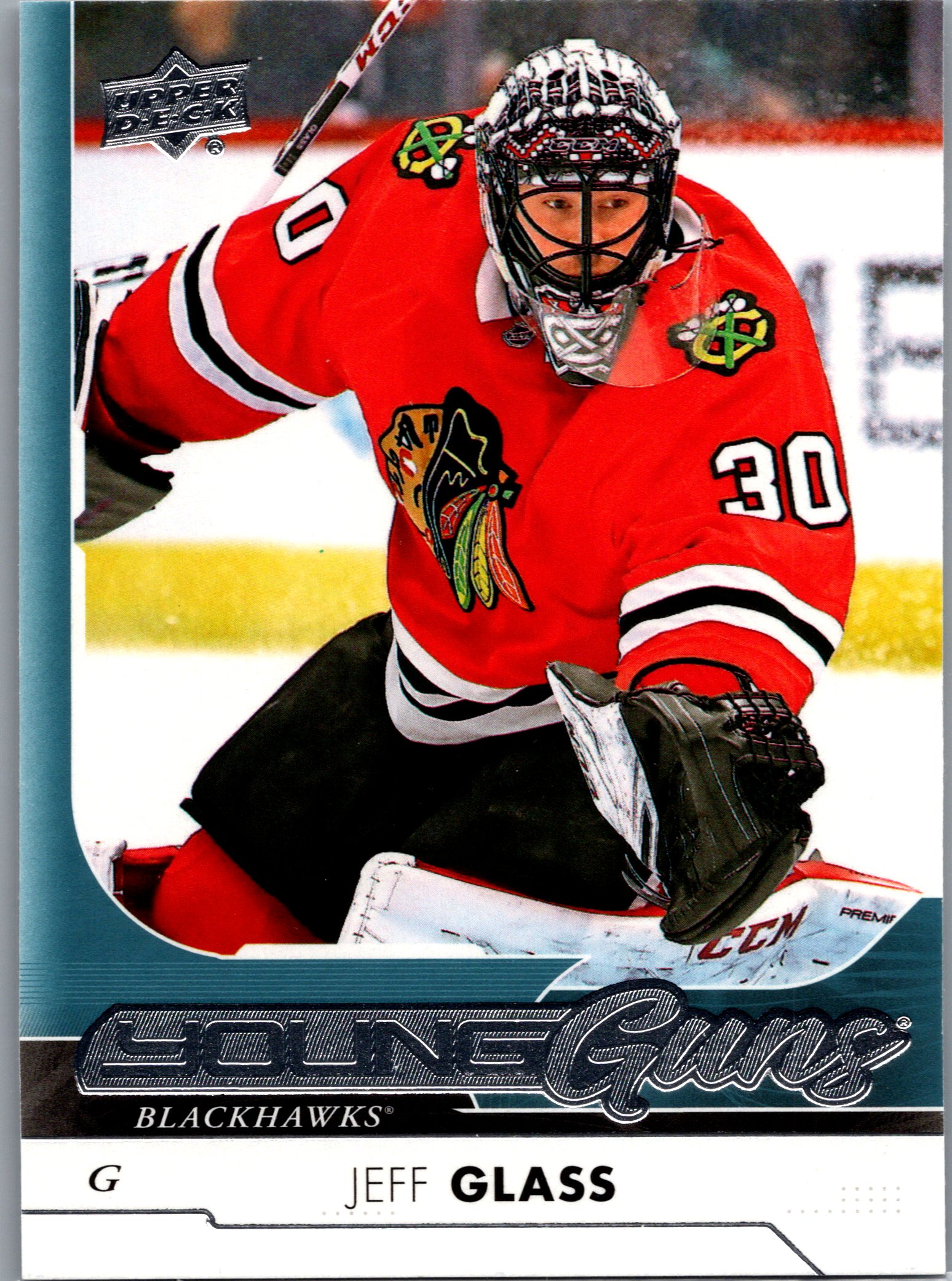 2017-18 SP Authentic - 2017-18 Upper Deck Update Jeff Glass #521 RC front