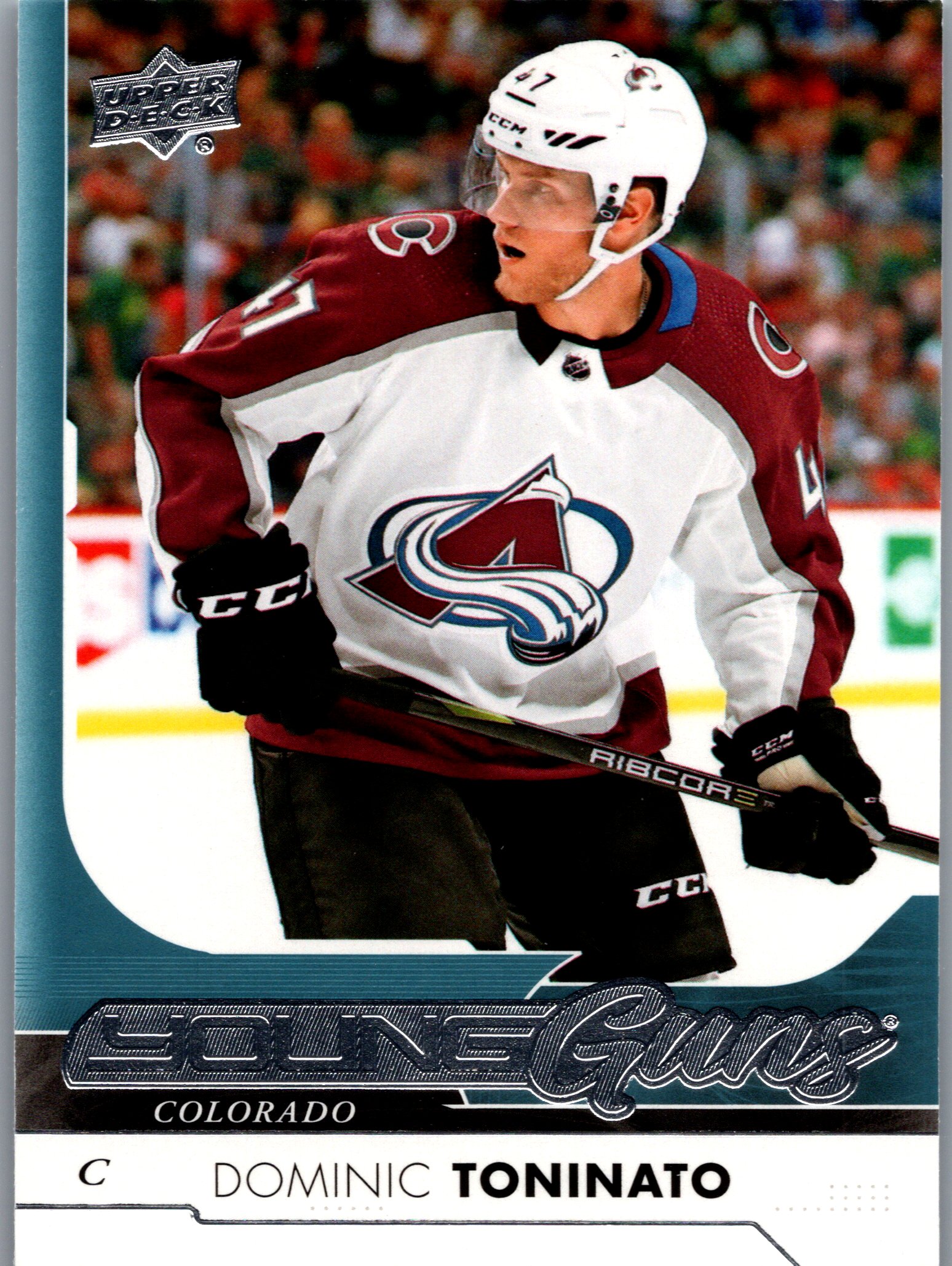 2017-18 SP Authentic - 2017-18 Upper Deck Update Dominic Toninato #511 RC front