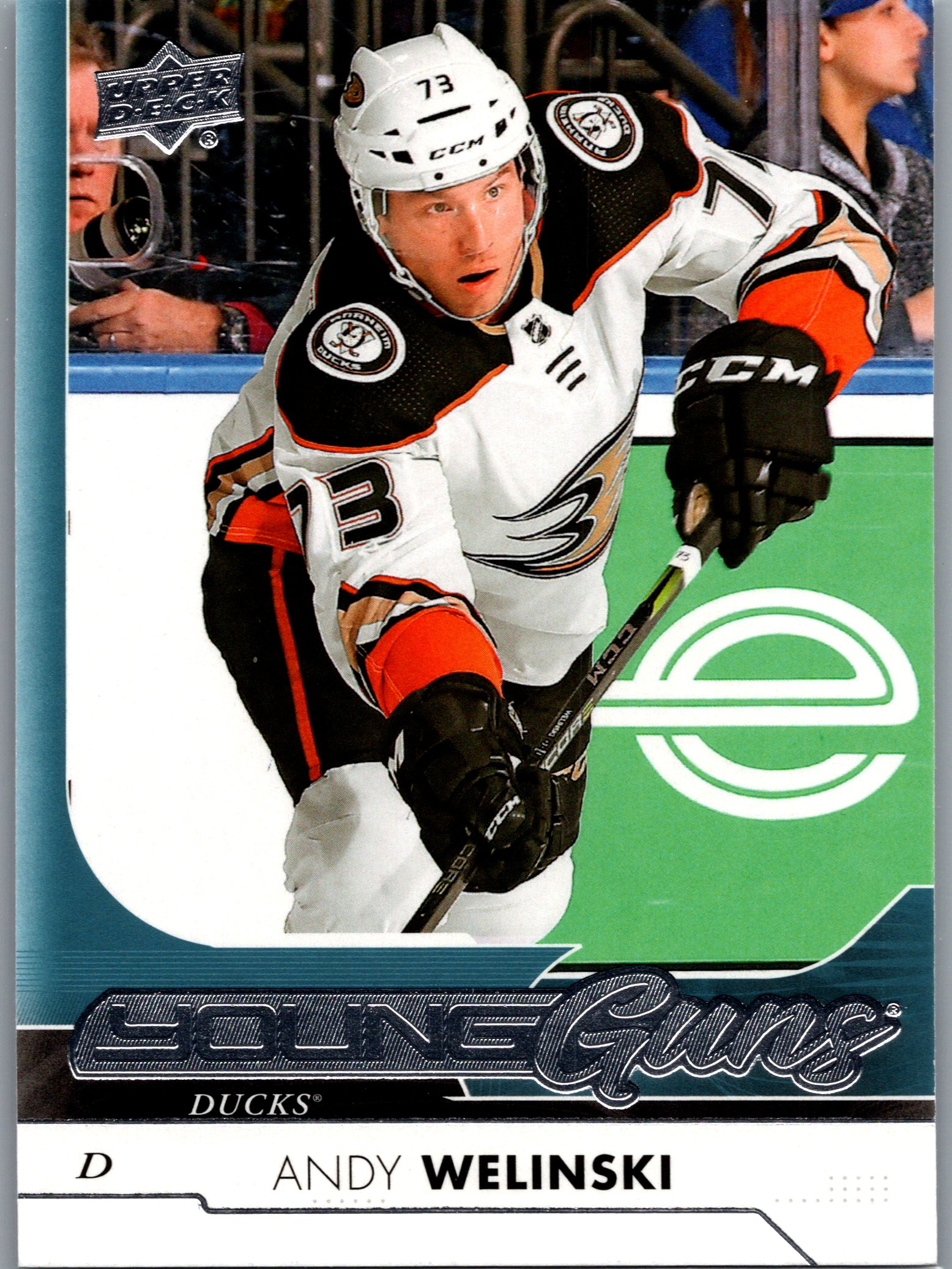 2017-18 SP Authentic - 2017-18 Upper Deck Update Andy Welinski #515 RC front