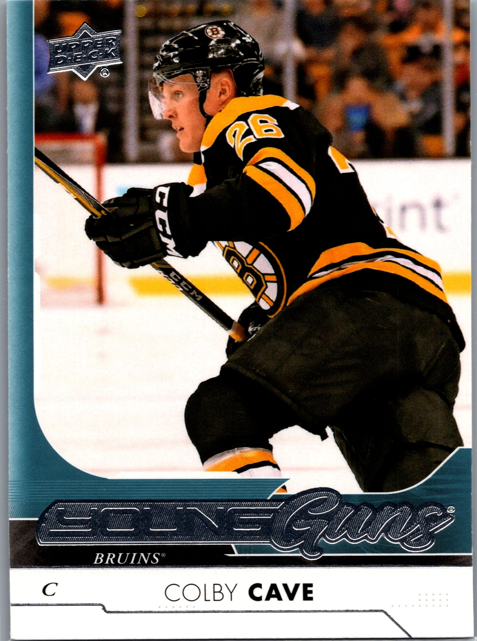 2017-18 SP Authentic - 2017-18 Upper Deck Update Colby Cave #516 RC front