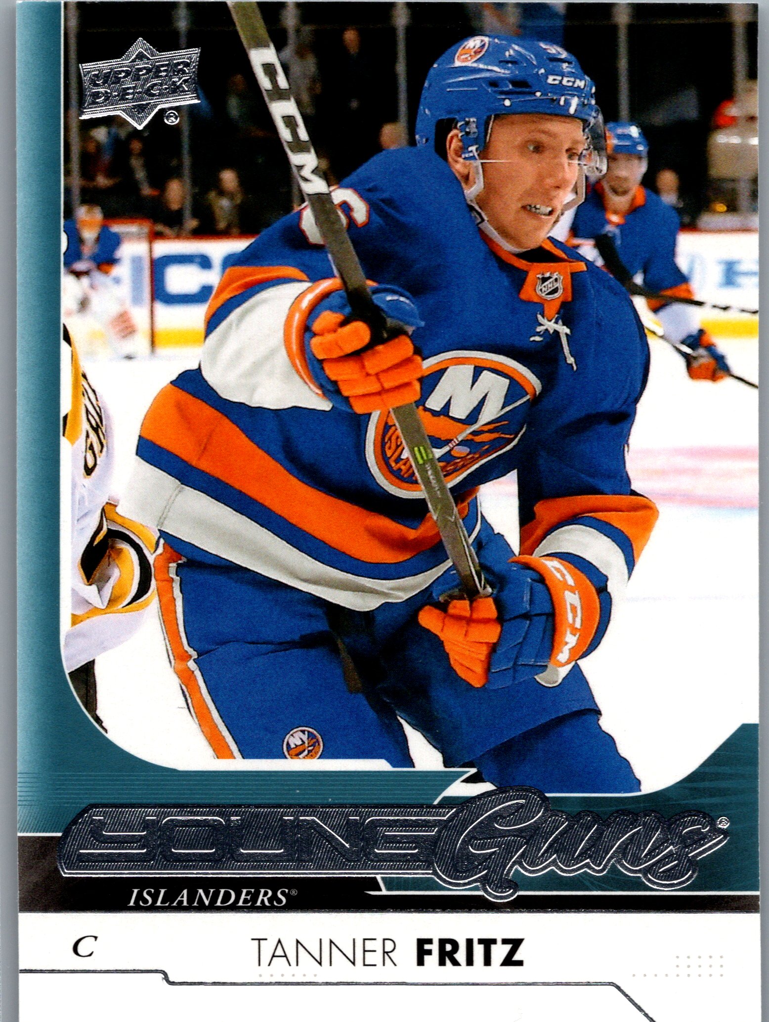 2017-18 SP Authentic - 2017-18 Upper Deck Update Tanner Fritz #520 RC front