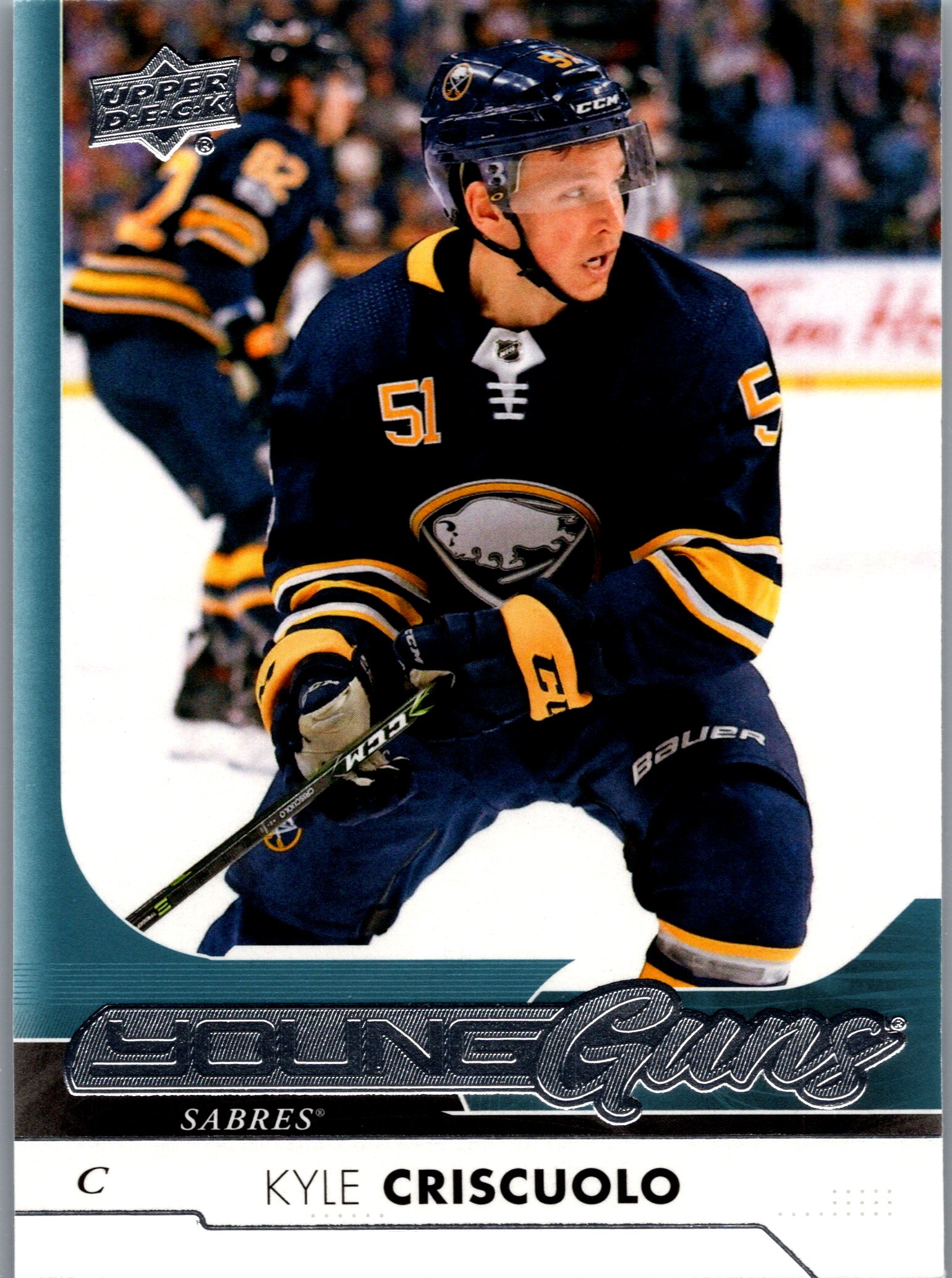 2017-18 SP Authentic - 2017-18 Upper Deck Update Kyle Criscuolo #510 RC front