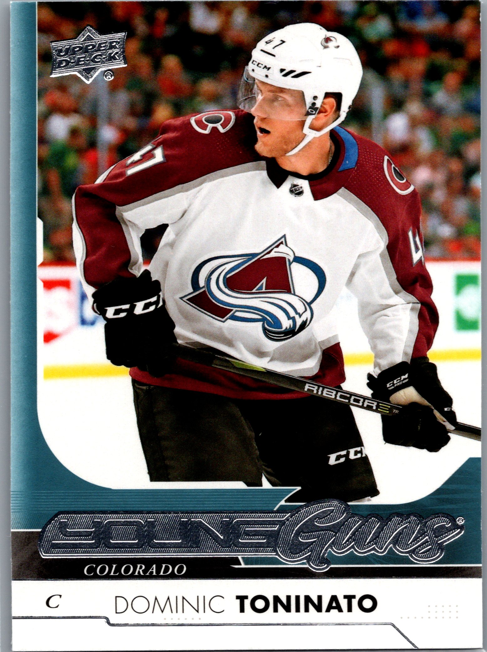 2017-18 SP Authentic - 2017-18 Upper Deck Update Dominic Toninato #511 RC front